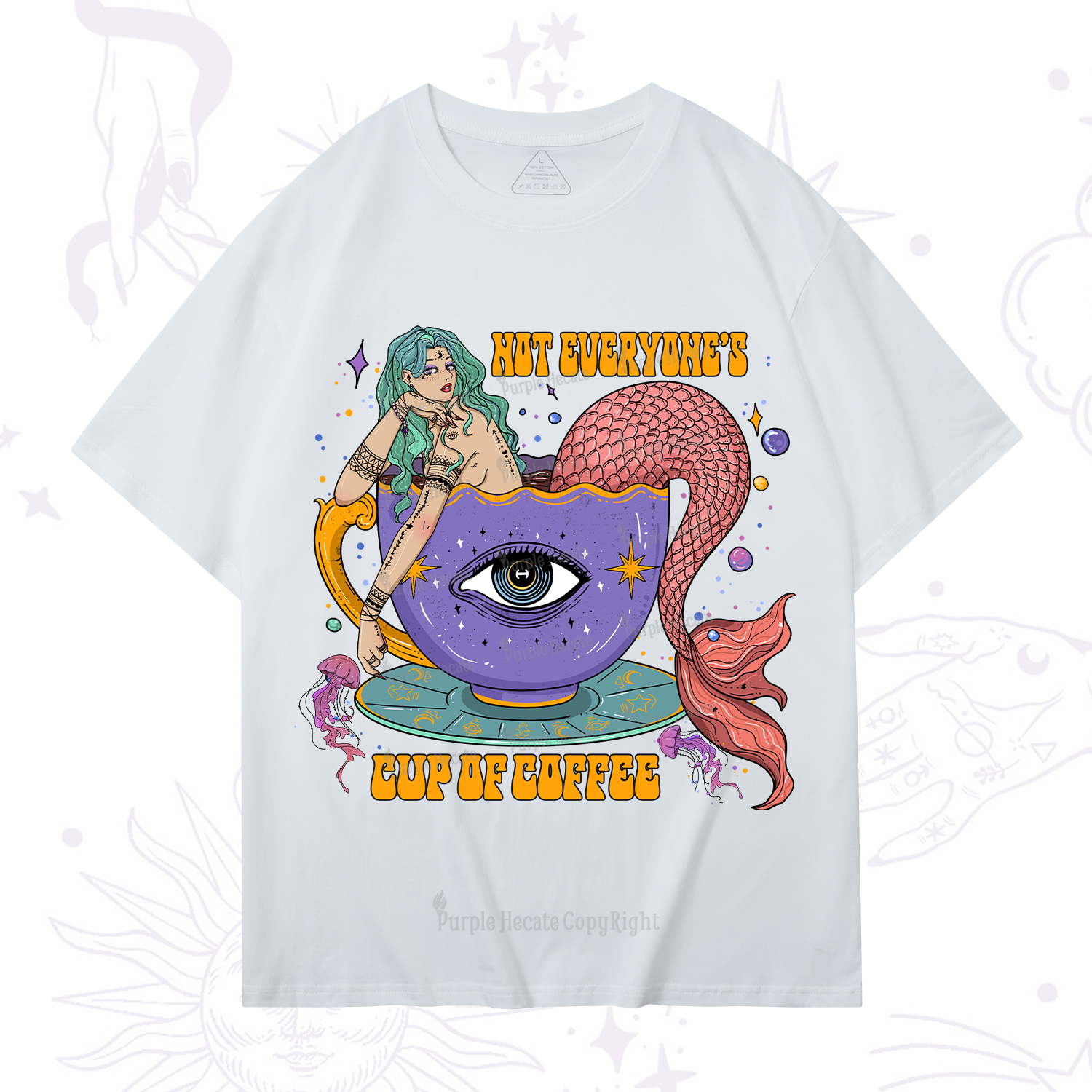 Purplehecate Not Everyone's Cup Of Coffee T-Shirt