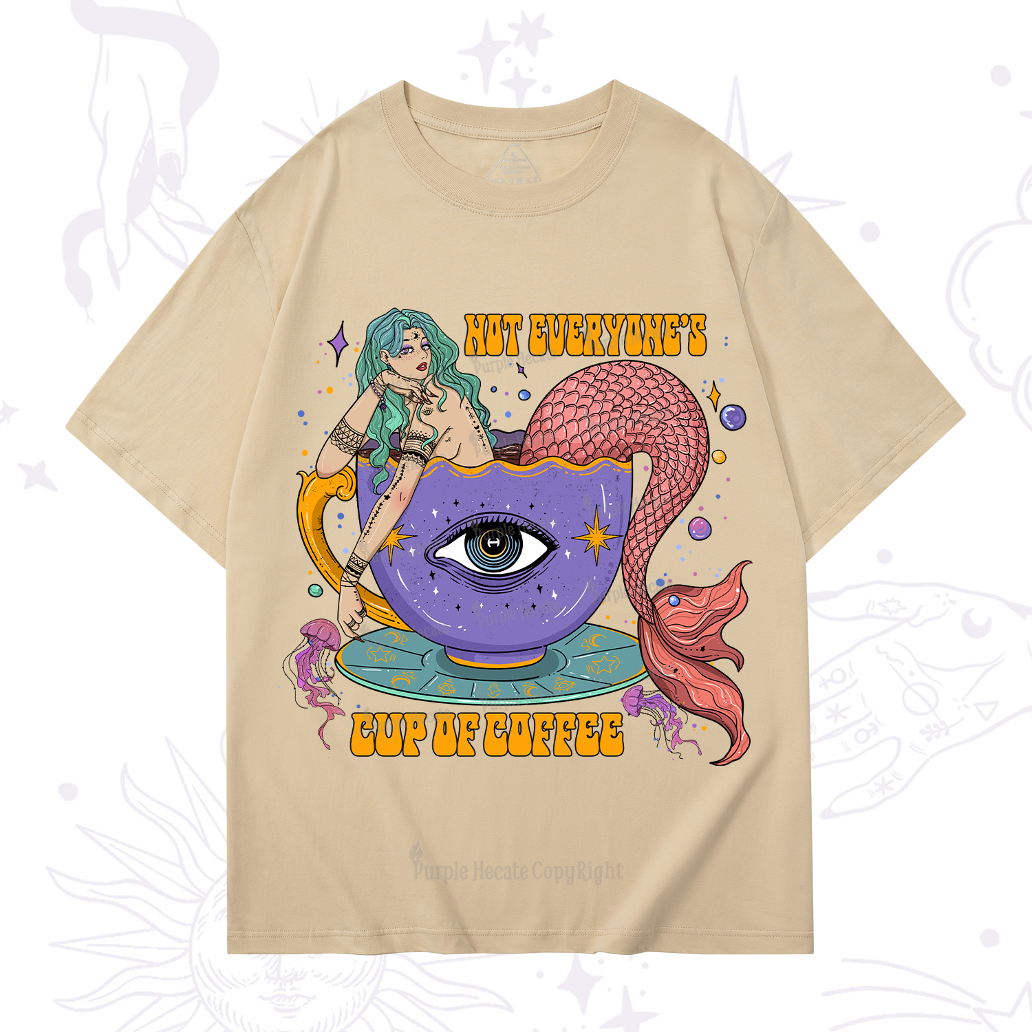 Purplehecate Not Everyone's Cup Of Coffee T-Shirt