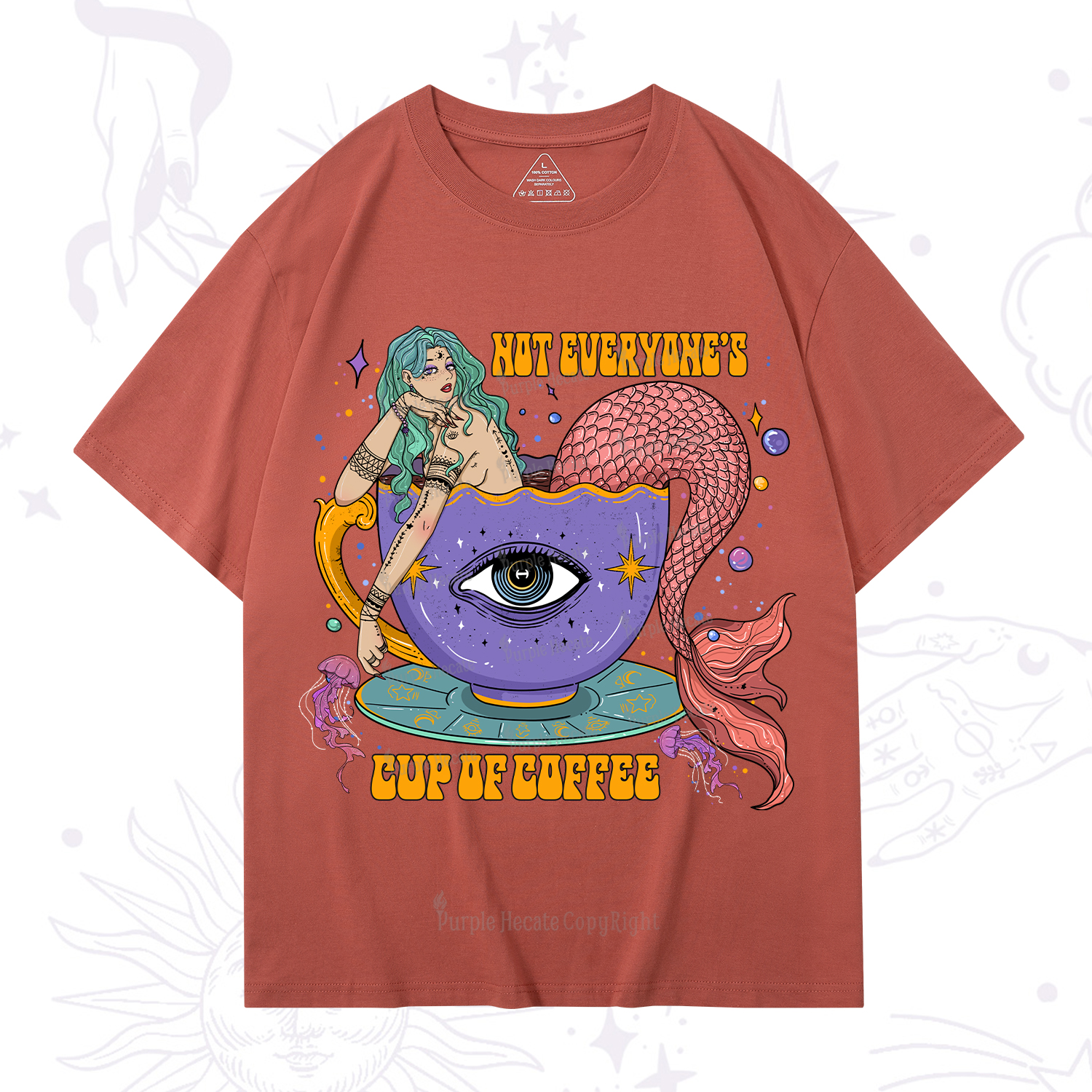 Purplehecate Not Everyone's Cup Of Coffee T-Shirt