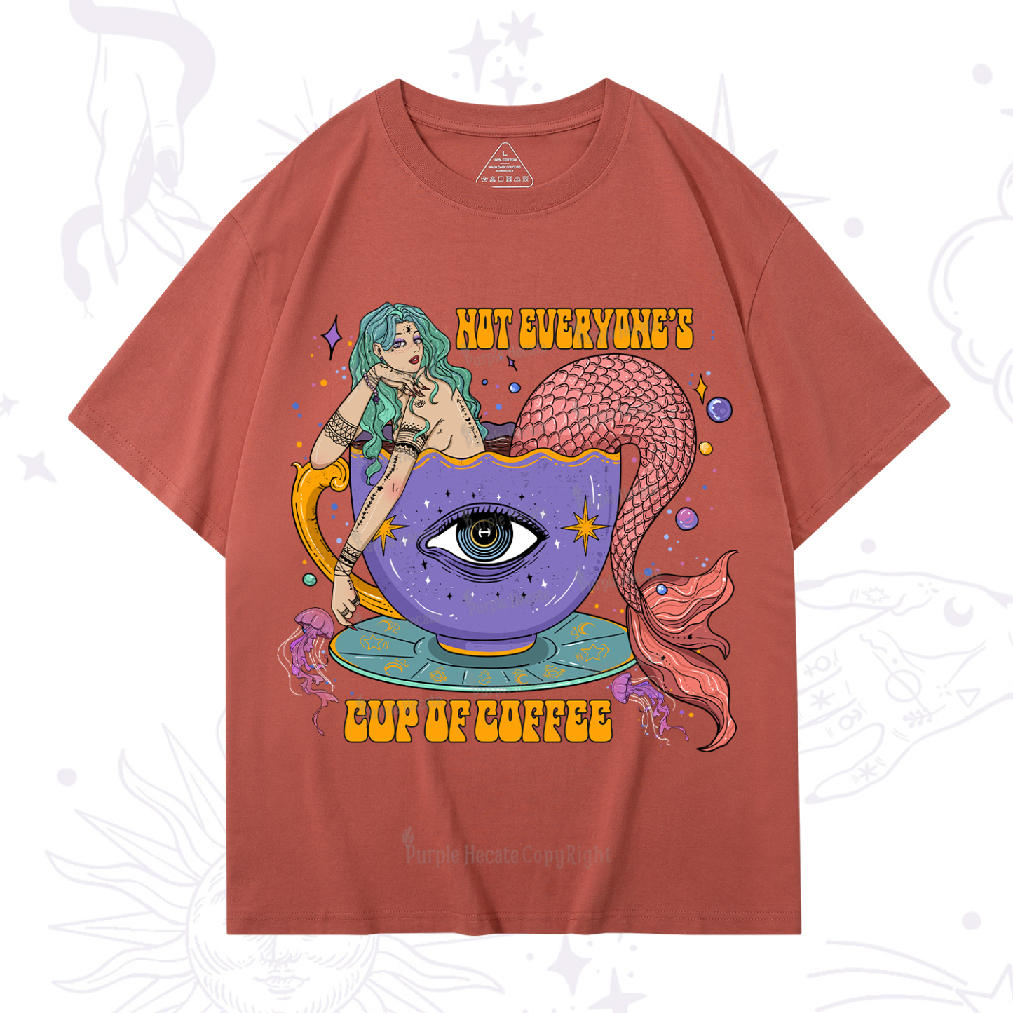 Purplehecate Not Everyone's Cup Of Coffee T-Shirt