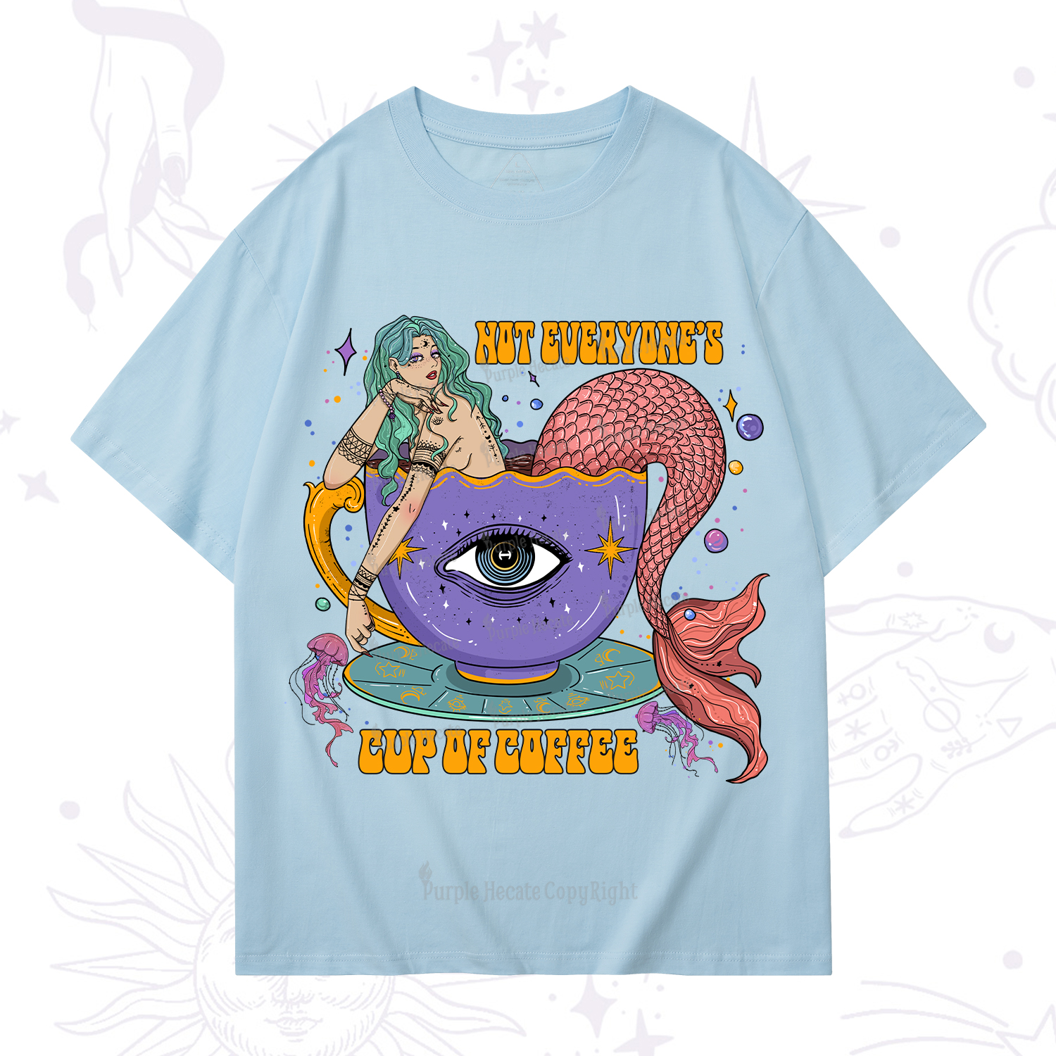 Purplehecate Not Everyone's Cup Of Coffee T-Shirt