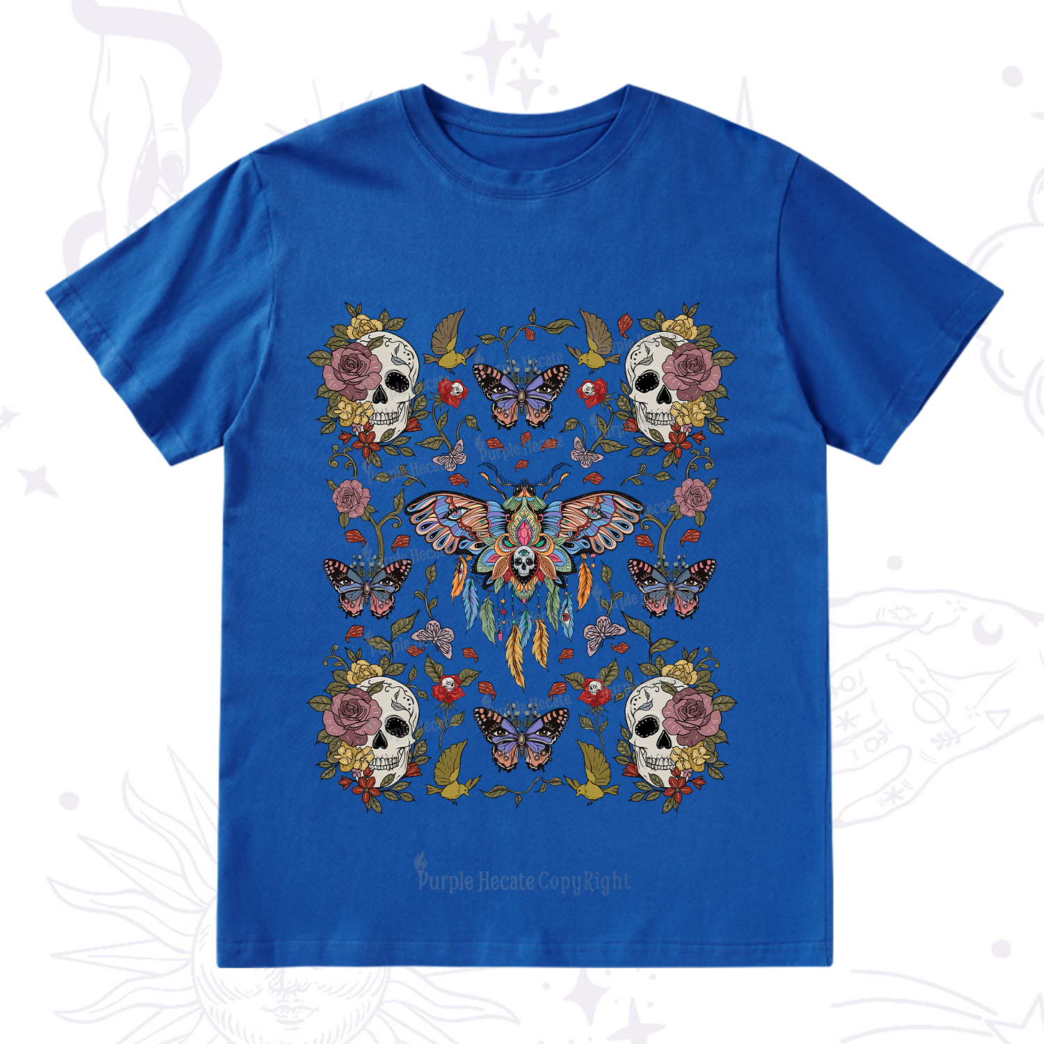 Purplehecate Moths Dancing T-Shirt