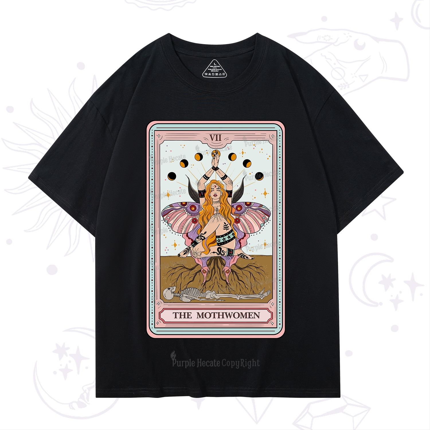 Purplehecate The Mothwomen Tarot T-Shirt