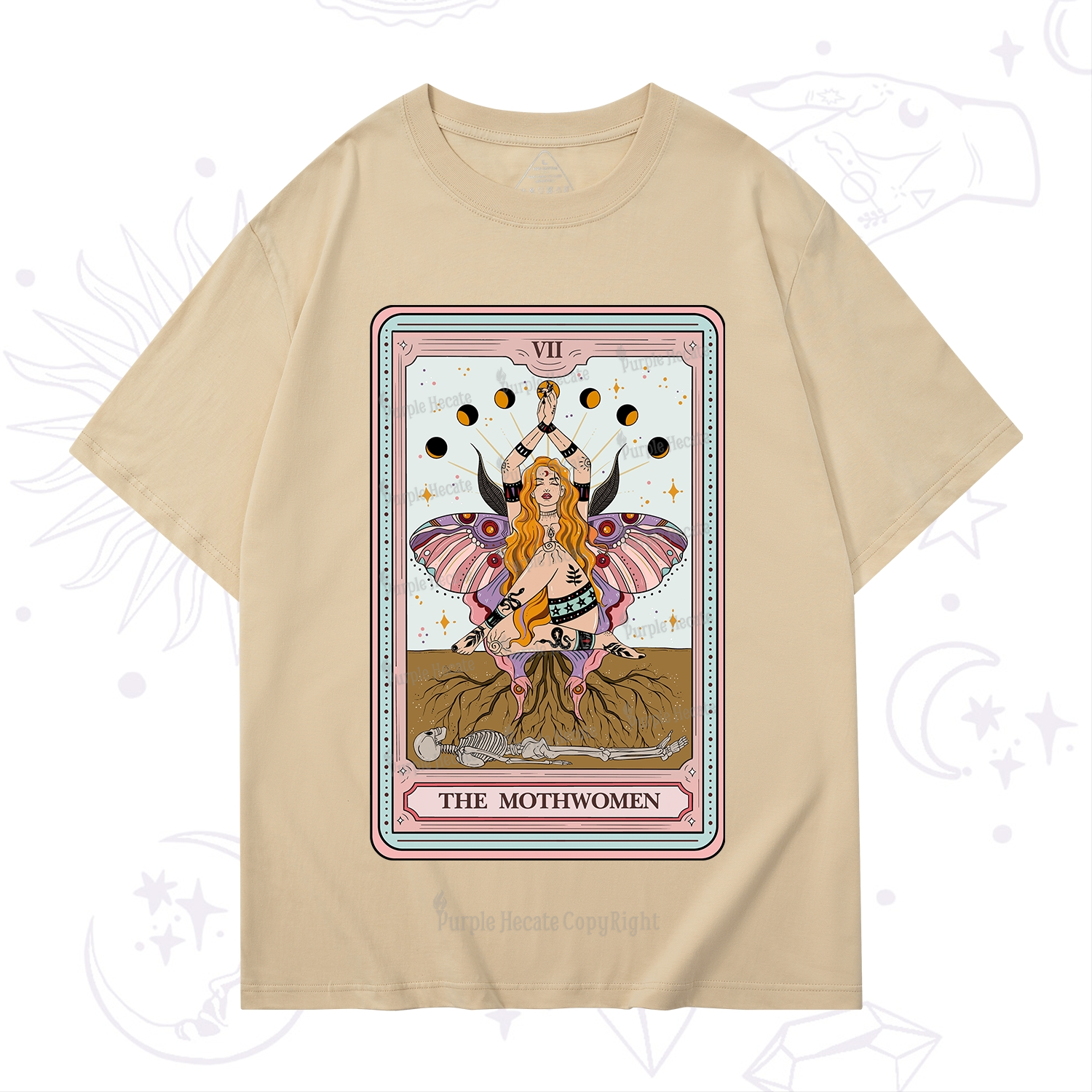 Purplehecate The Mothwomen Tarot T-Shirt