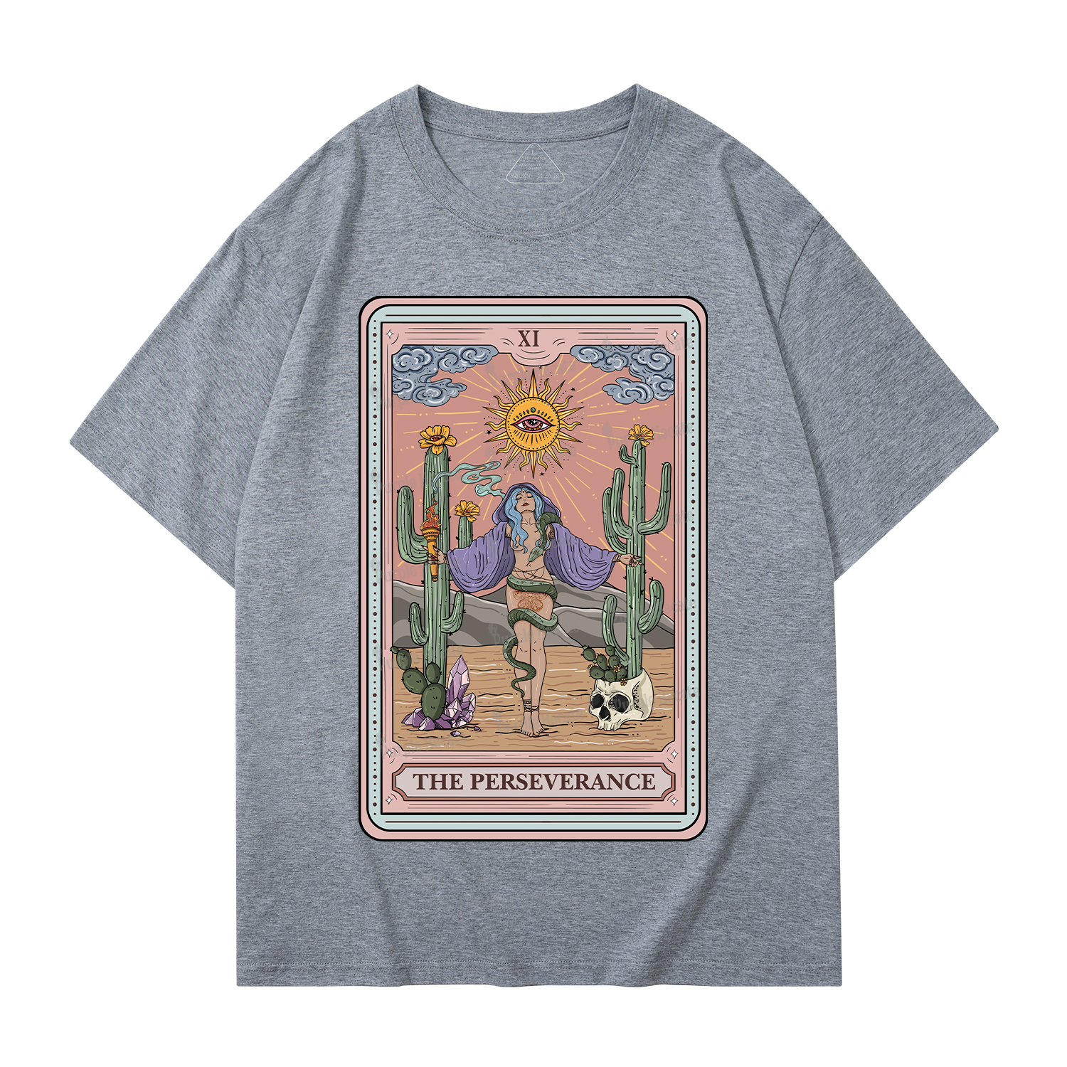 Purplehecate The Perseverance Tarot Card T-Shirt