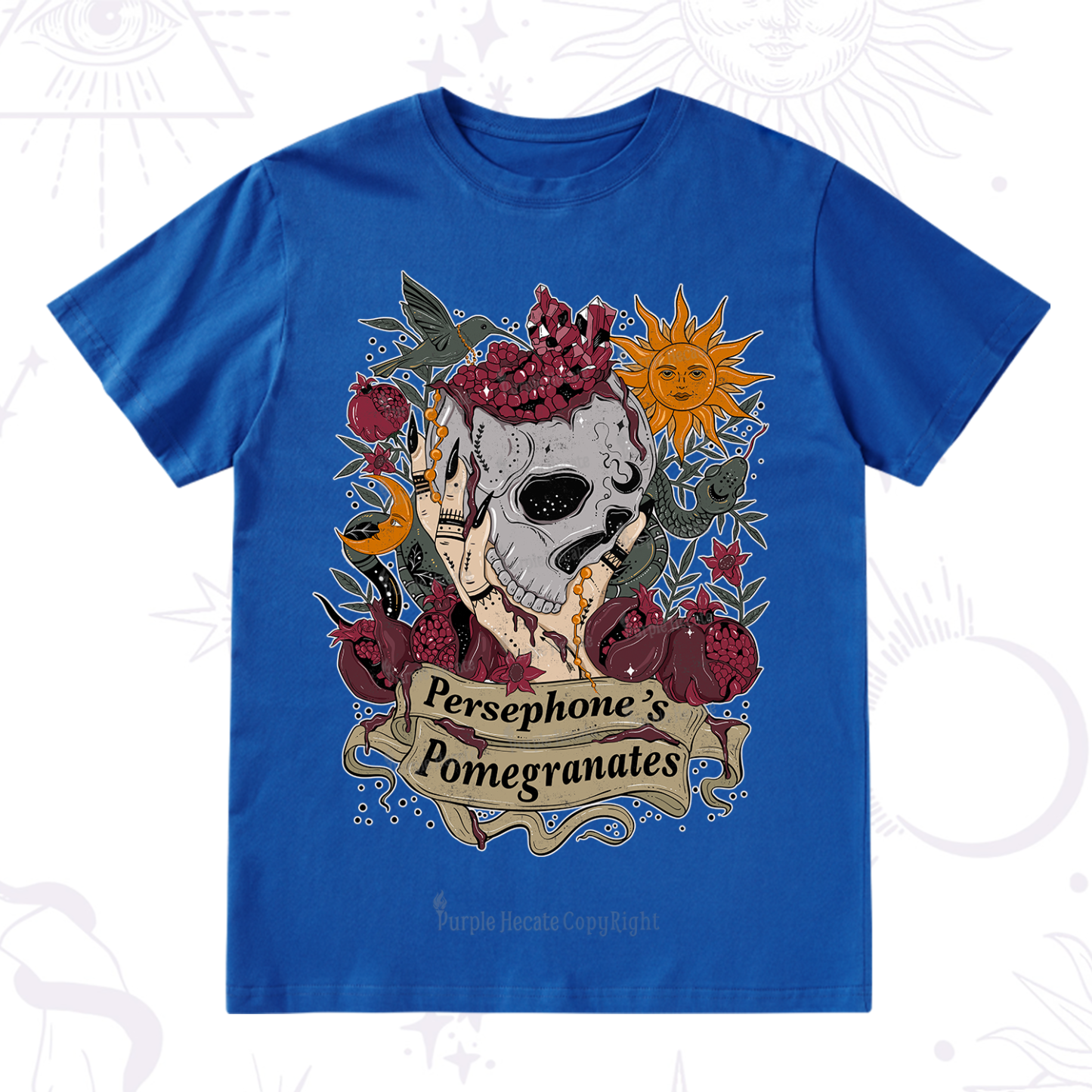 Purplehecate Persephone's Pomegranates T-Shirt