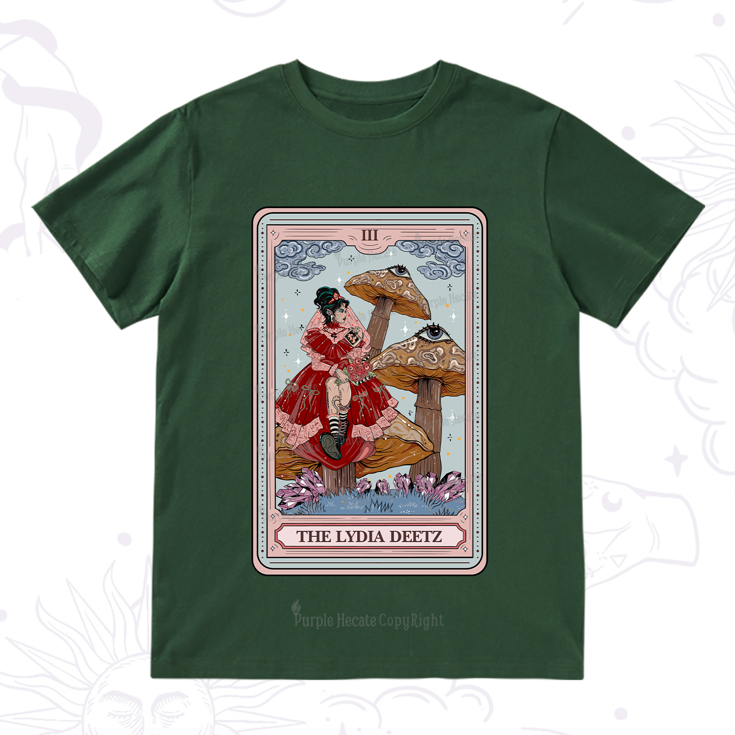 Purplehecate The Lydia Deetz Tarot T-Shirt