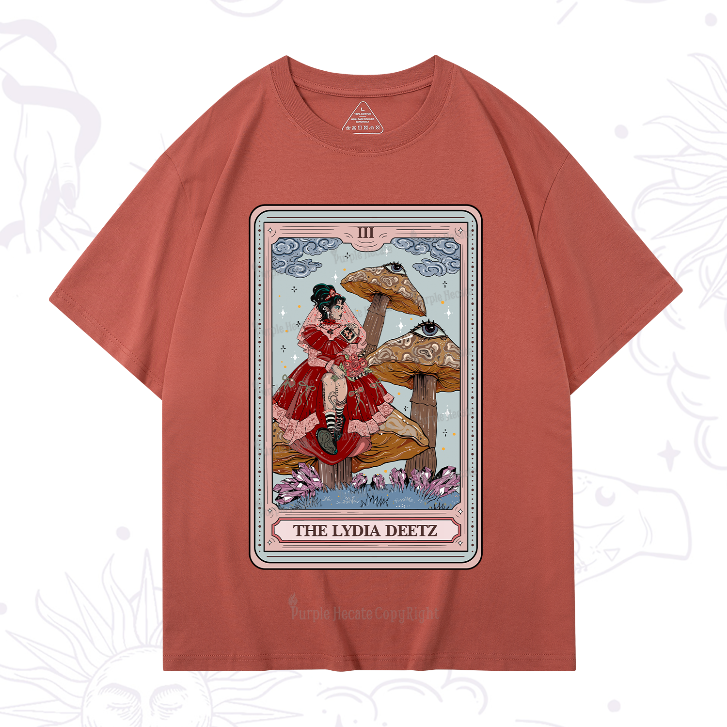 Purplehecate The Lydia Deetz Tarot T-Shirt