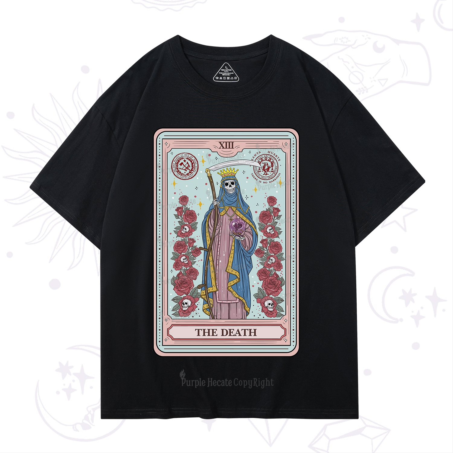 Purplehecate The Death Tarot T-Shirt