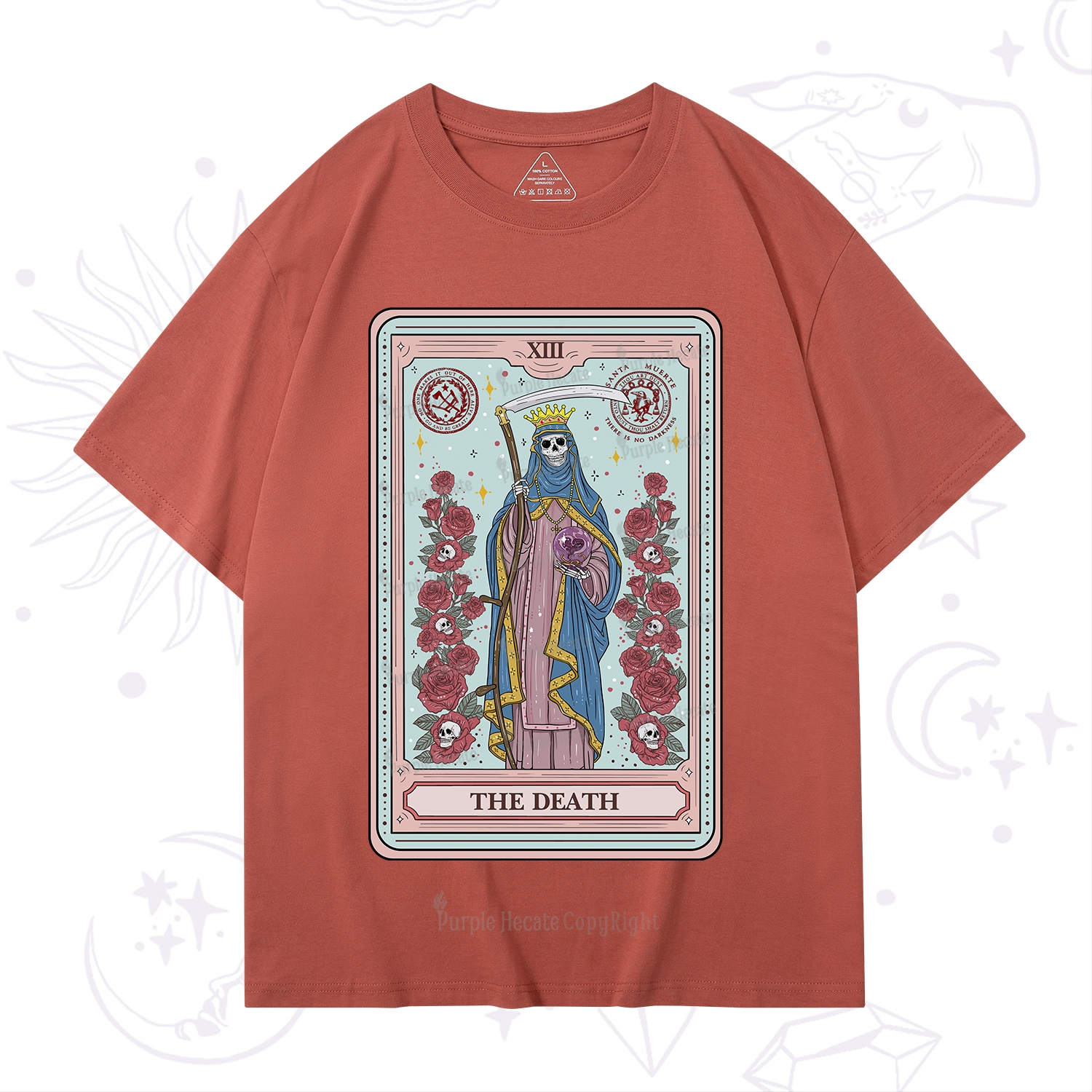 Purplehecate The Death Tarot T-Shirt
