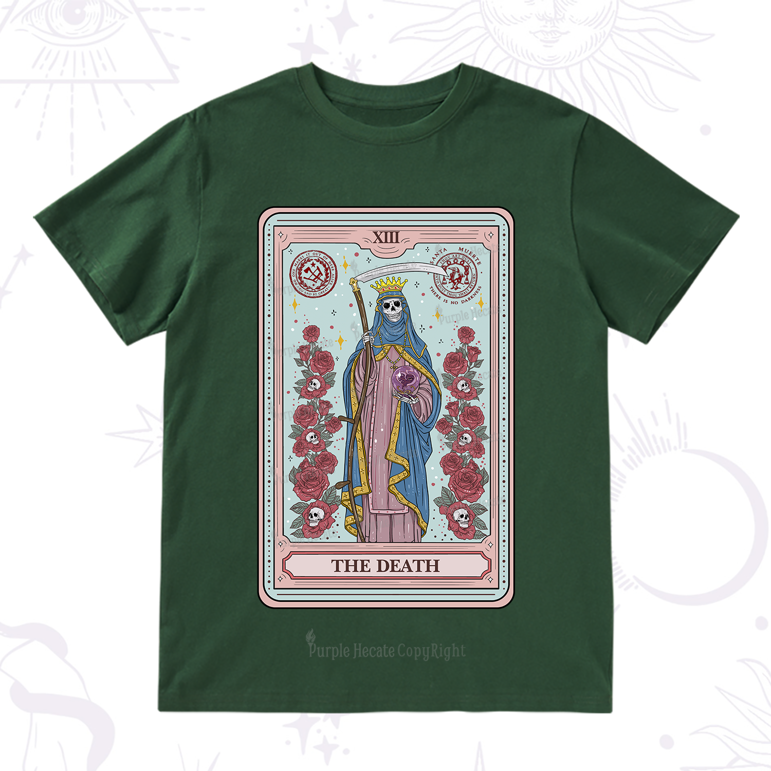 Purplehecate The Death Tarot T-Shirt
