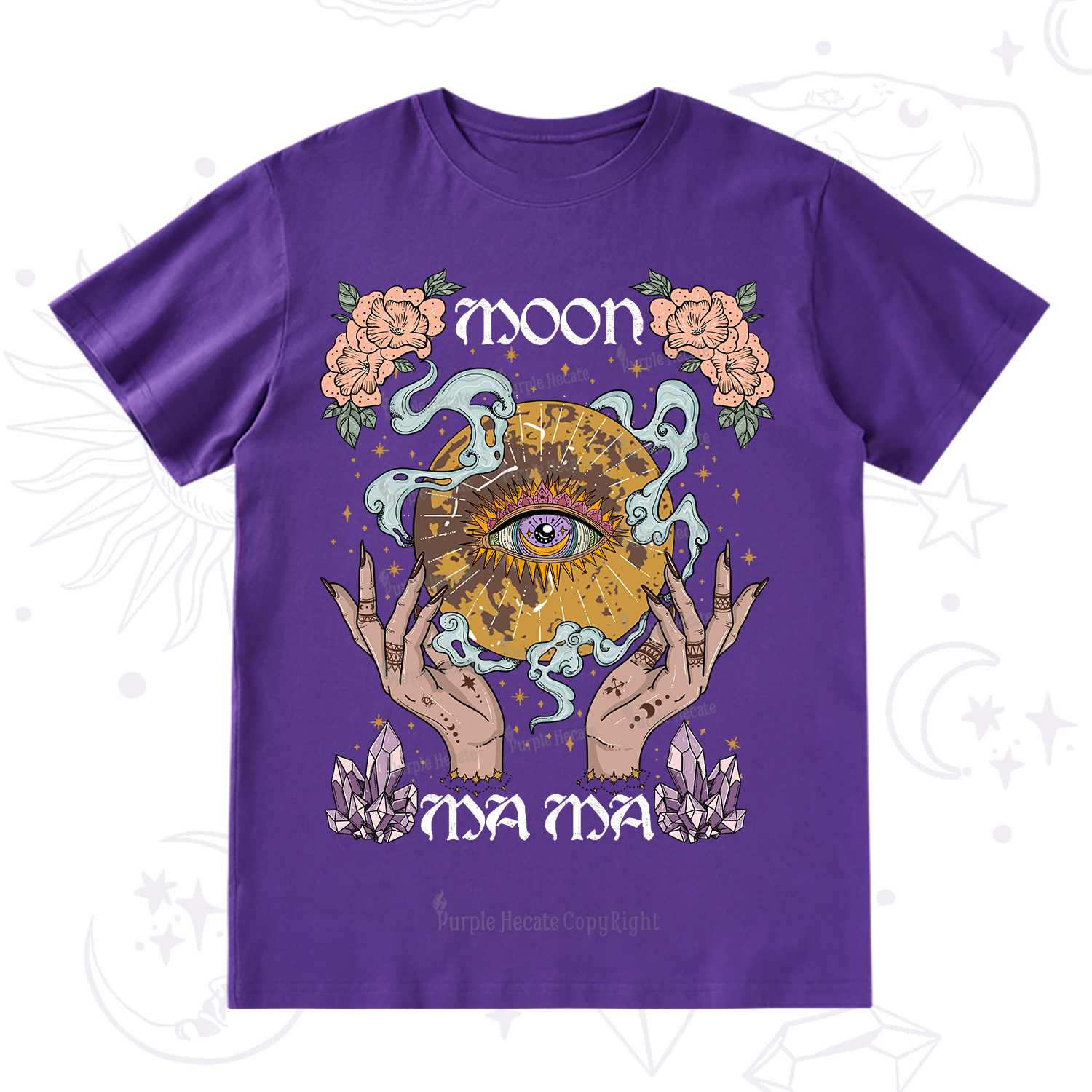 Purplehecate Moon Mama T-Shirt