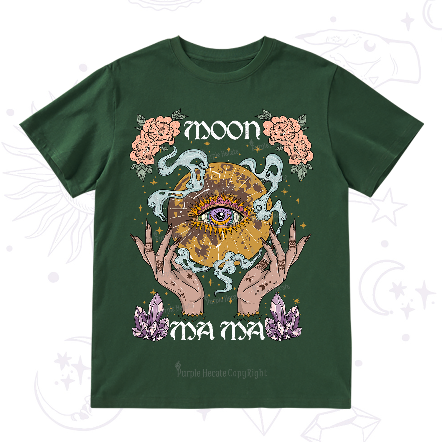 Purplehecate Moon Mama T-Shirt