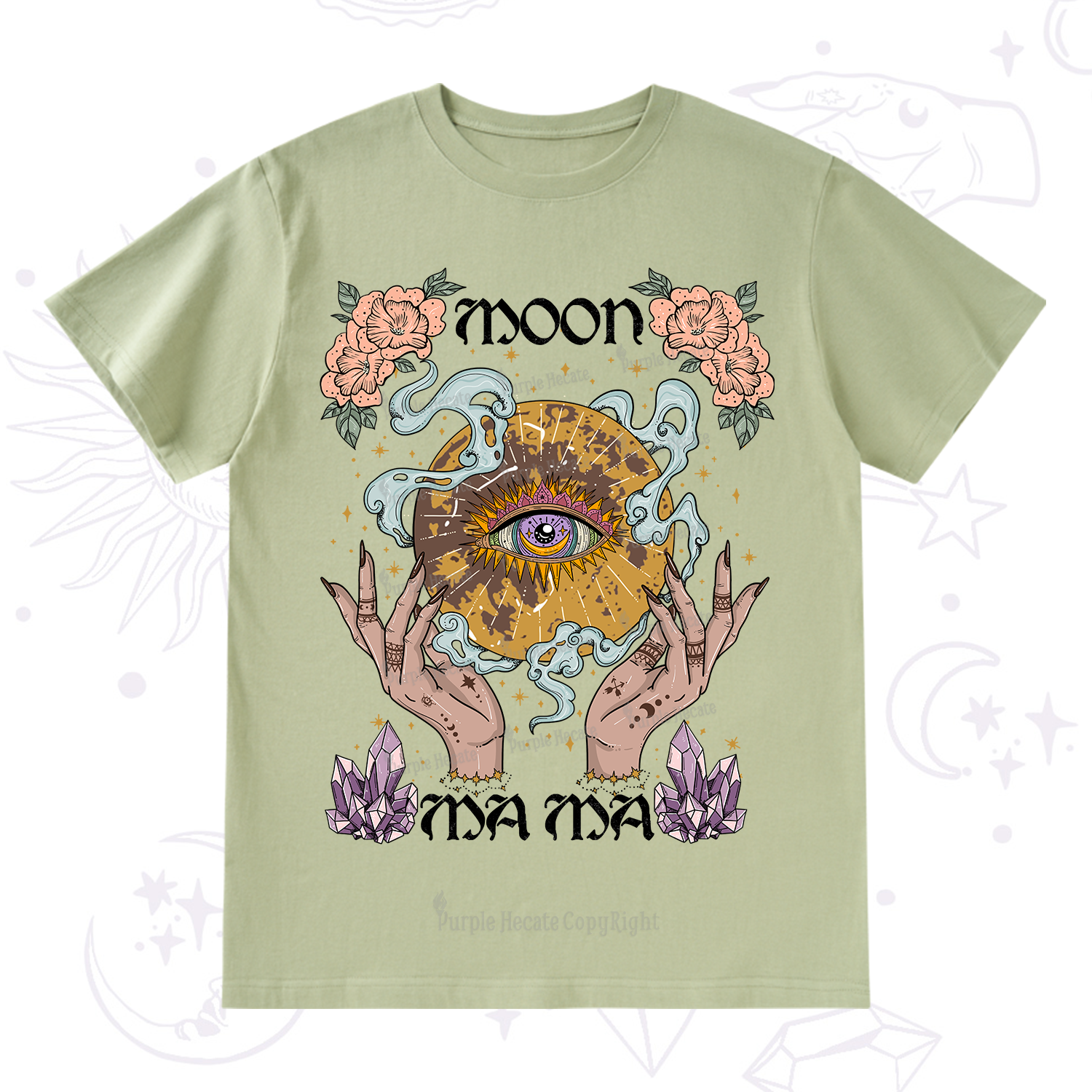 Purplehecate Moon Mama T-Shirt