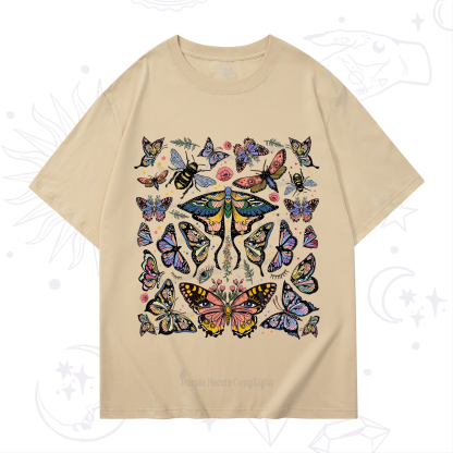 Purplehecate Mystical Butterfly & Moth T-Shirt