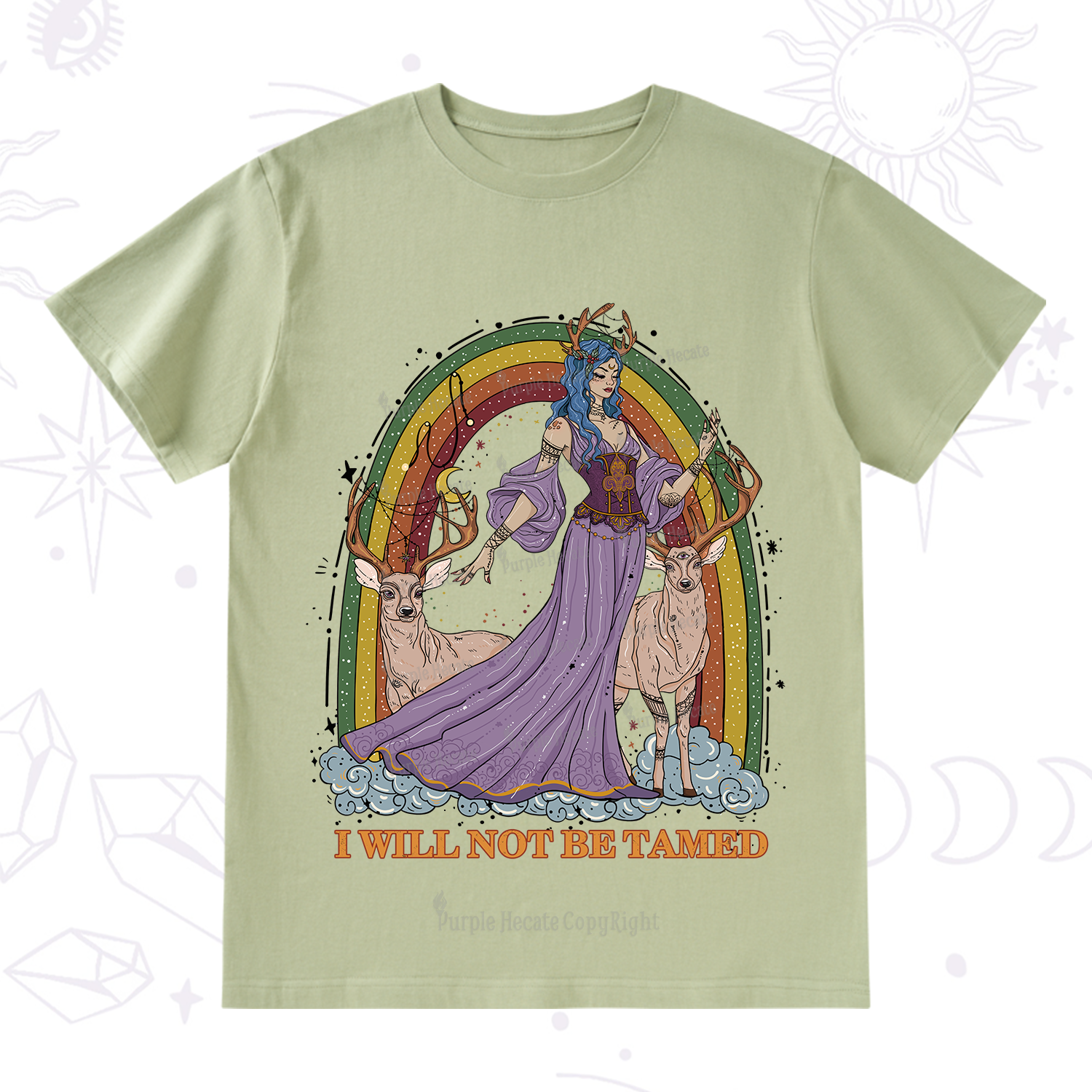 Purplehecate I Will No Be Tamed T-Shirt