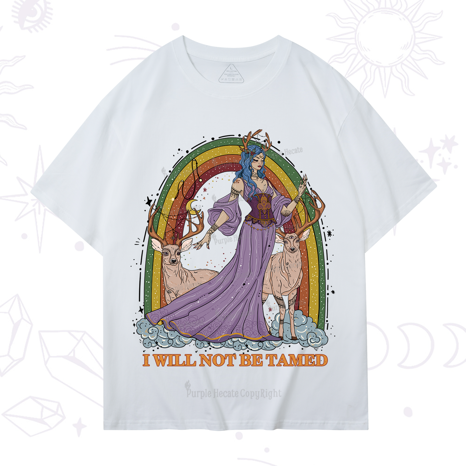 Purplehecate I Will No Be Tamed T-Shirt