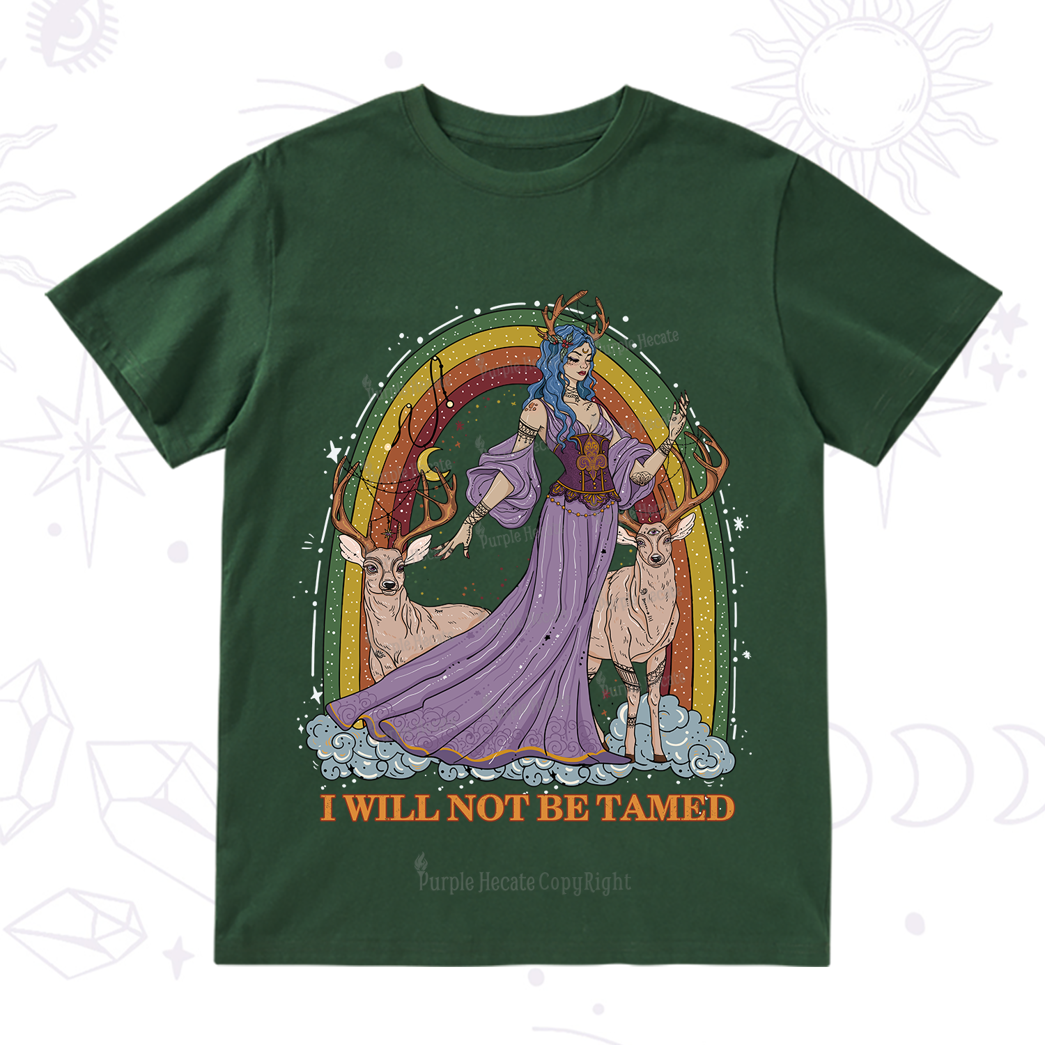 Purplehecate I Will No Be Tamed T-Shirt