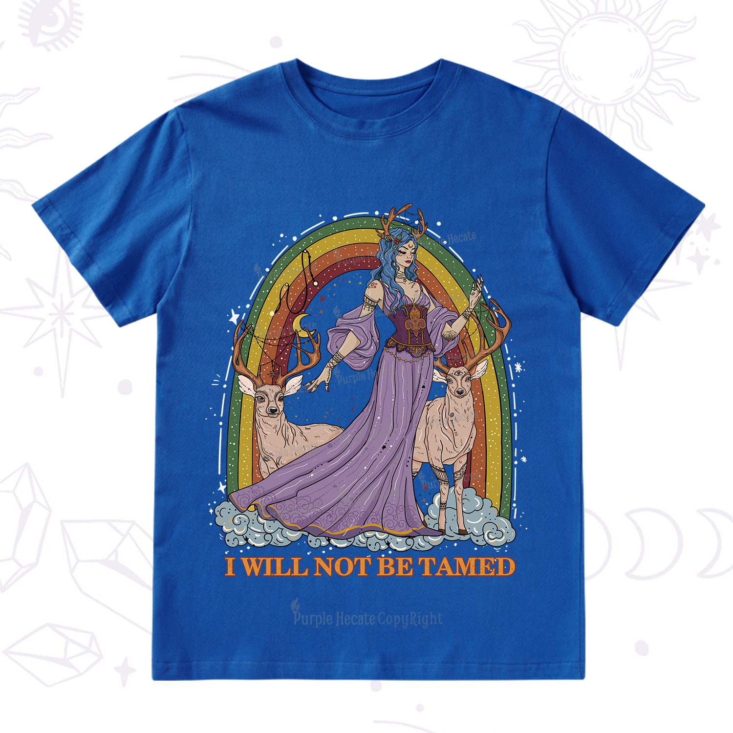 Purplehecate I Will No Be Tamed T-Shirt