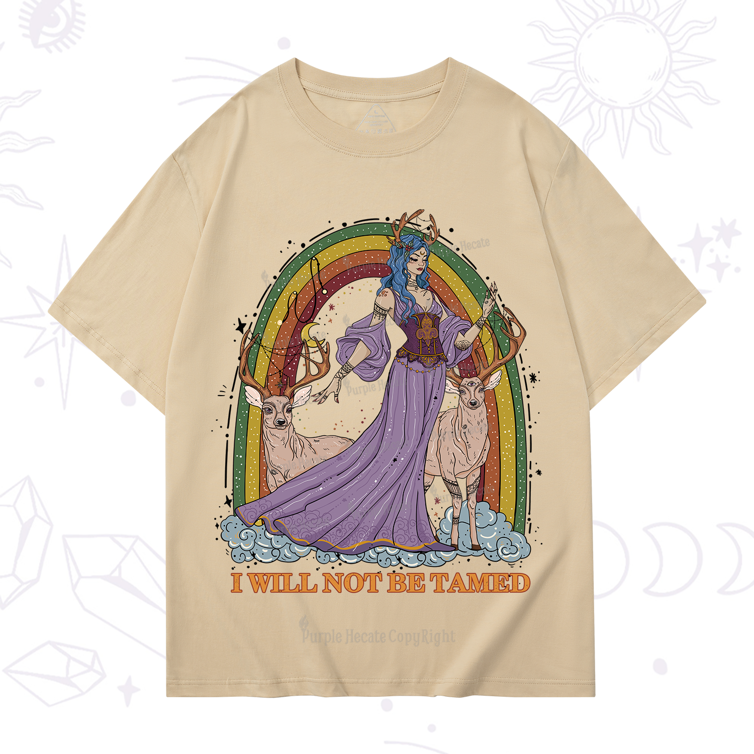 Purplehecate I Will No Be Tamed T-Shirt