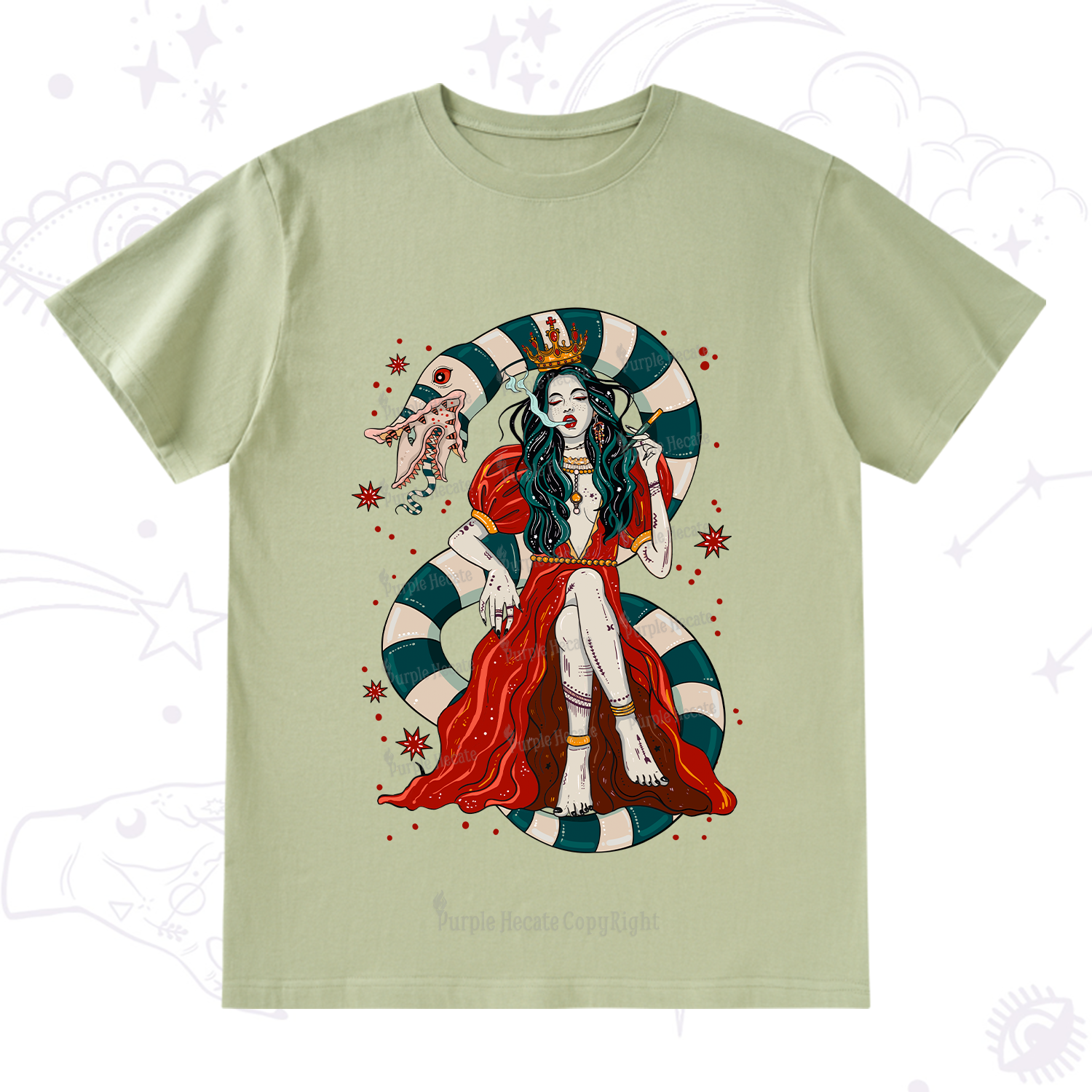 Purplehecate Queen of the Sandworms T-Shirt