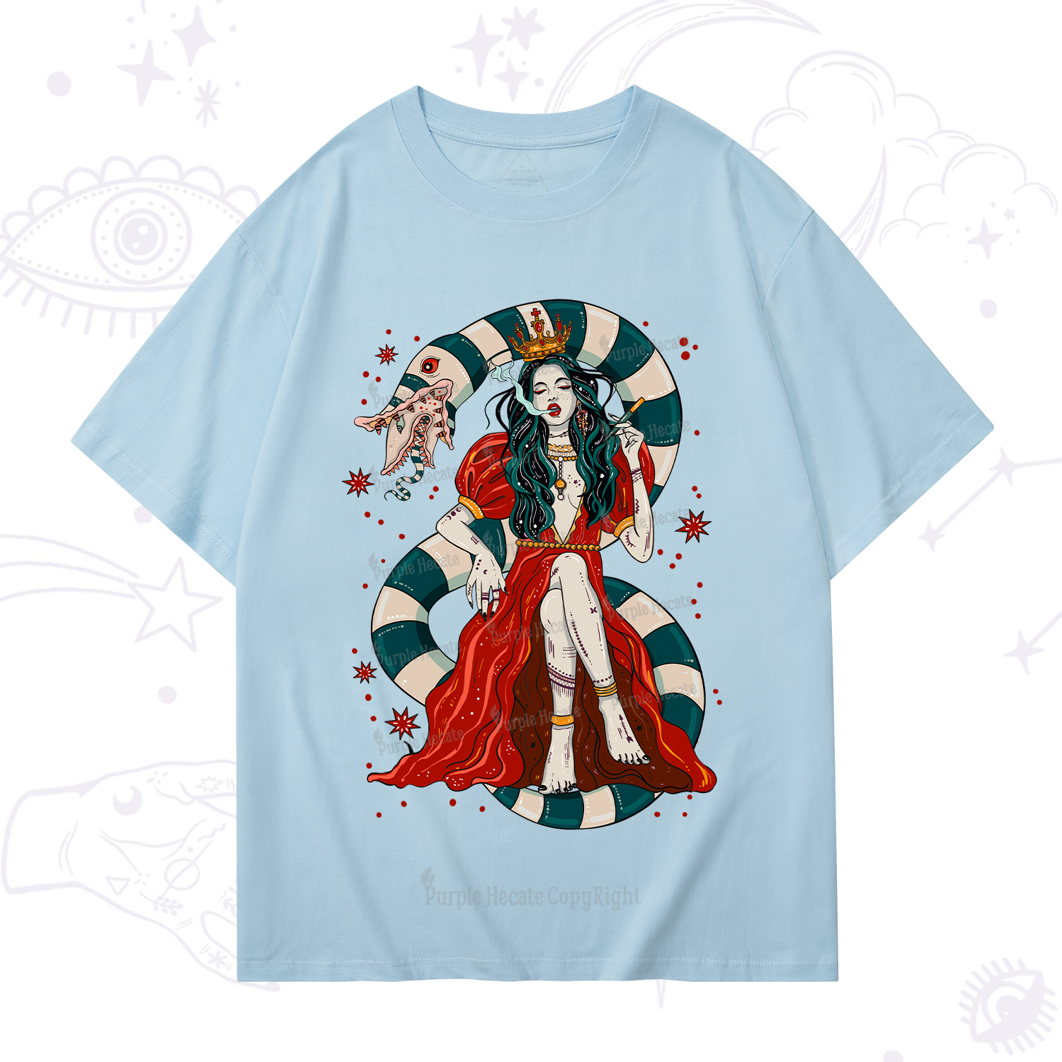 Purplehecate Queen of the Sandworms T-Shirt