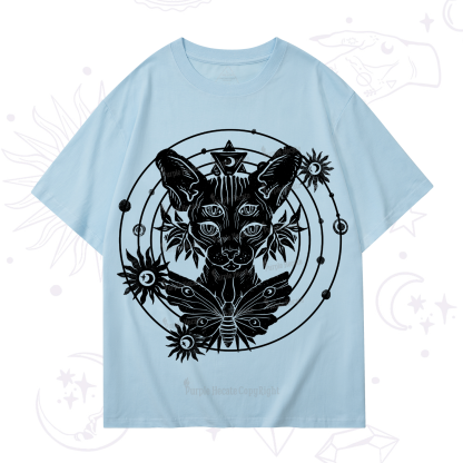 Purplehecate Mystic Sphynx Cat Lover T-Shirt