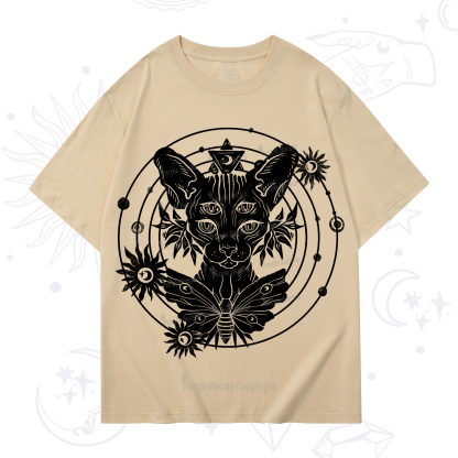 Purplehecate Mystic Sphynx Cat Lover T-Shirt