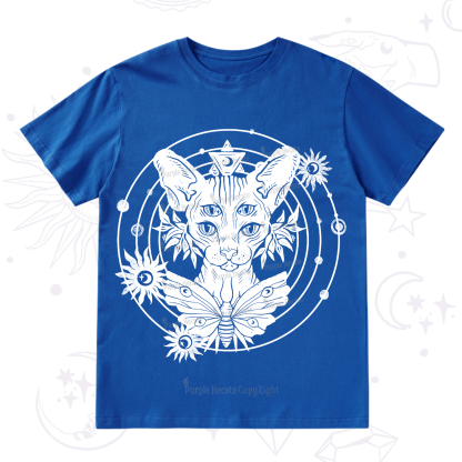 Purplehecate Mystic Sphynx Cat Lover T-Shirt