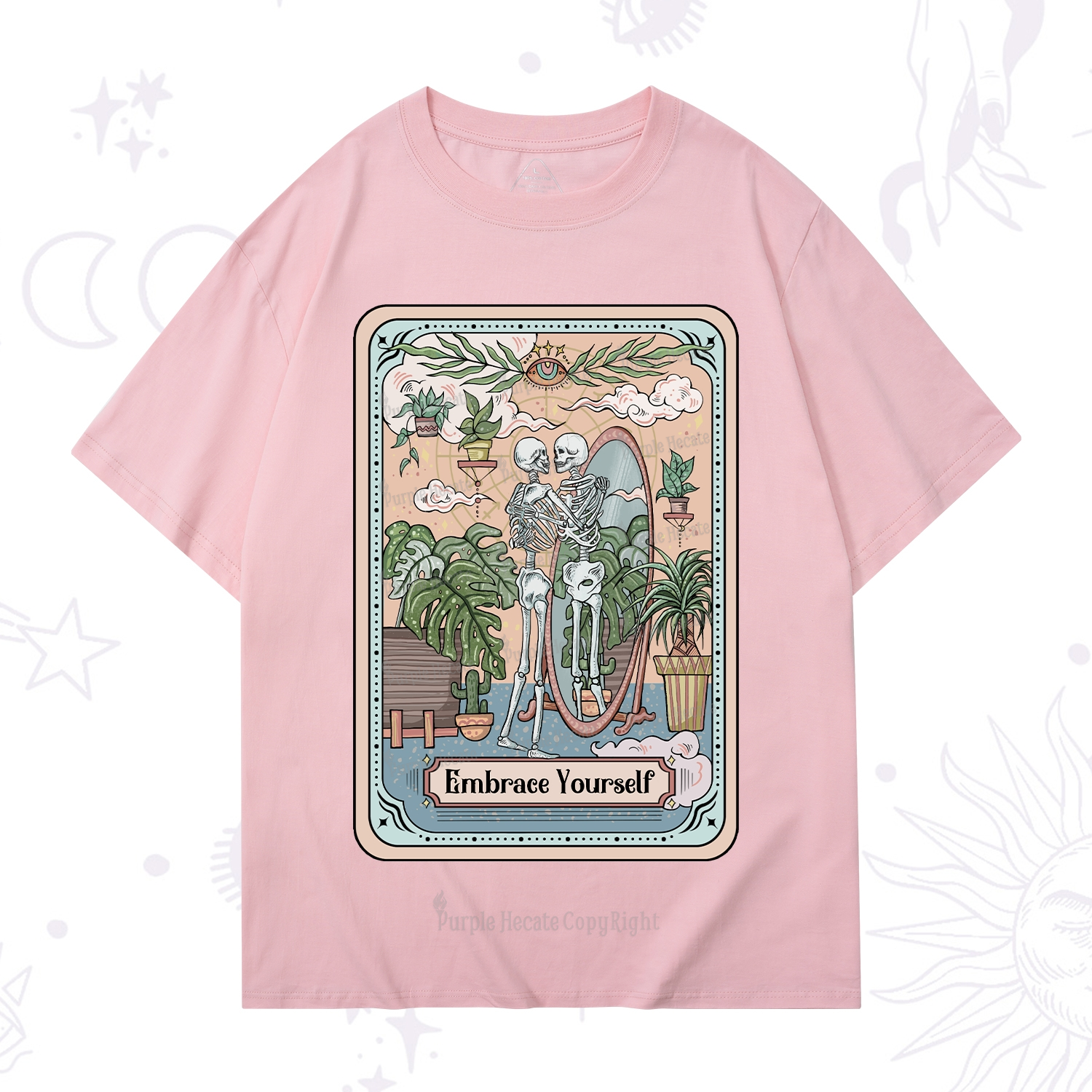 Purplehecate The Embrace Yourself Tarot T-Shirt