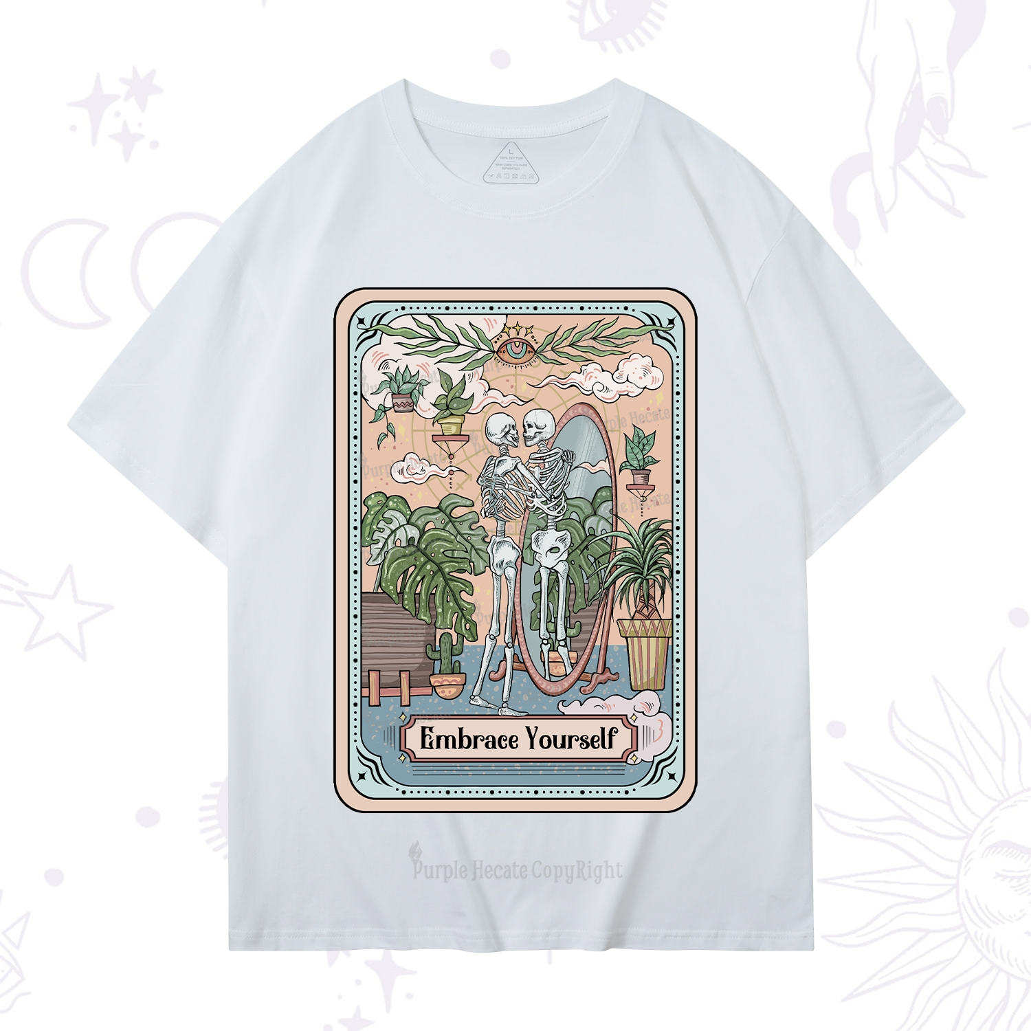 Purplehecate The Embrace Yourself Tarot T-Shirt