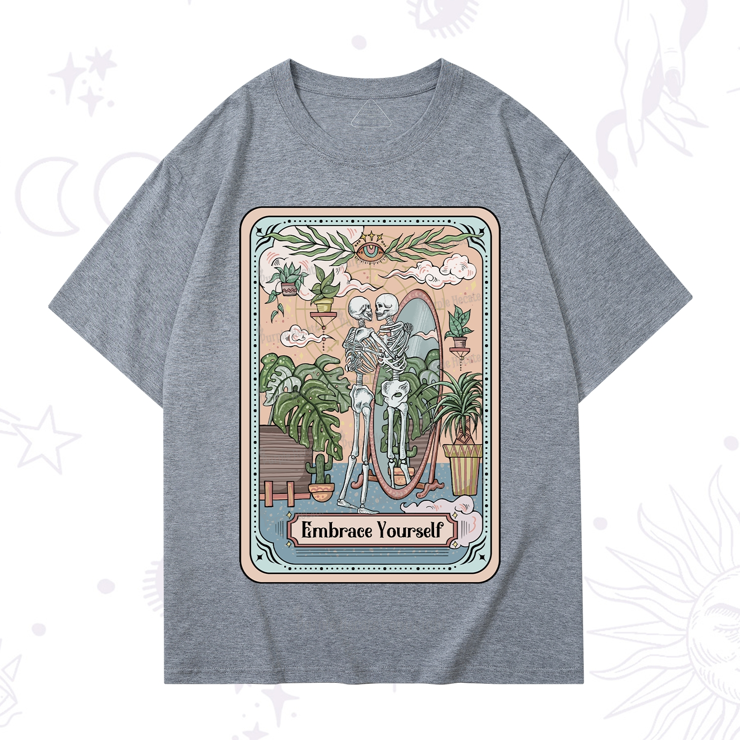 Purplehecate The Embrace Yourself Tarot T-Shirt