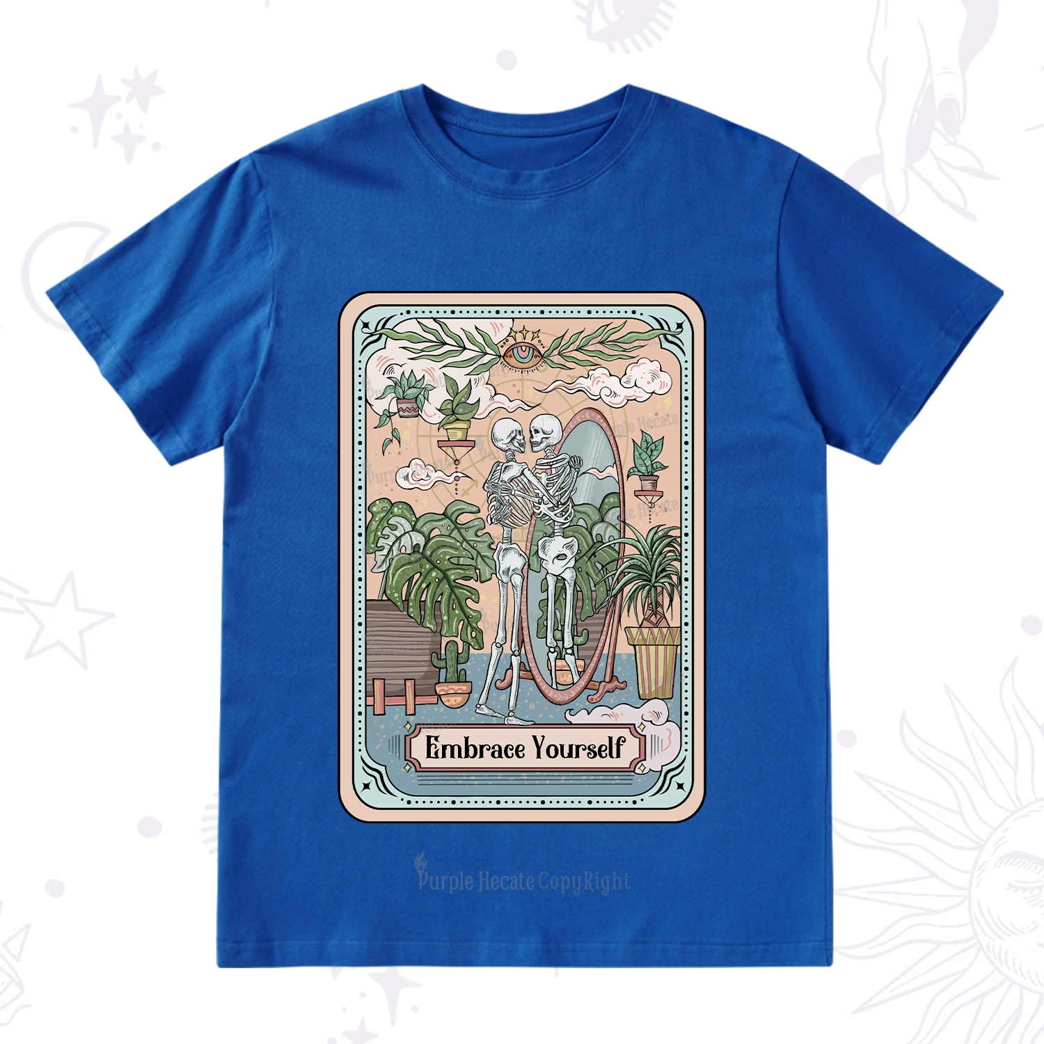 Purplehecate The Embrace Yourself Tarot T-Shirt