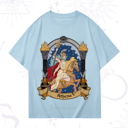 Purplehecate The Mighty Goddess Athena T-Shirt