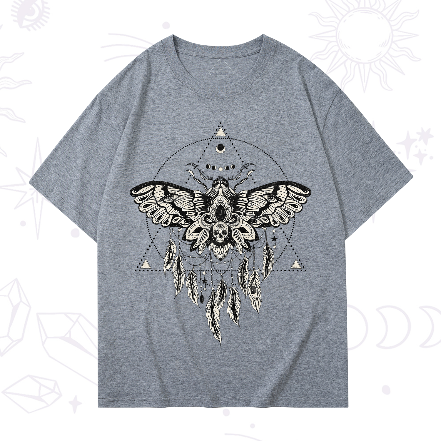 Purplehecate Mystical Luna Moth T-Shirt