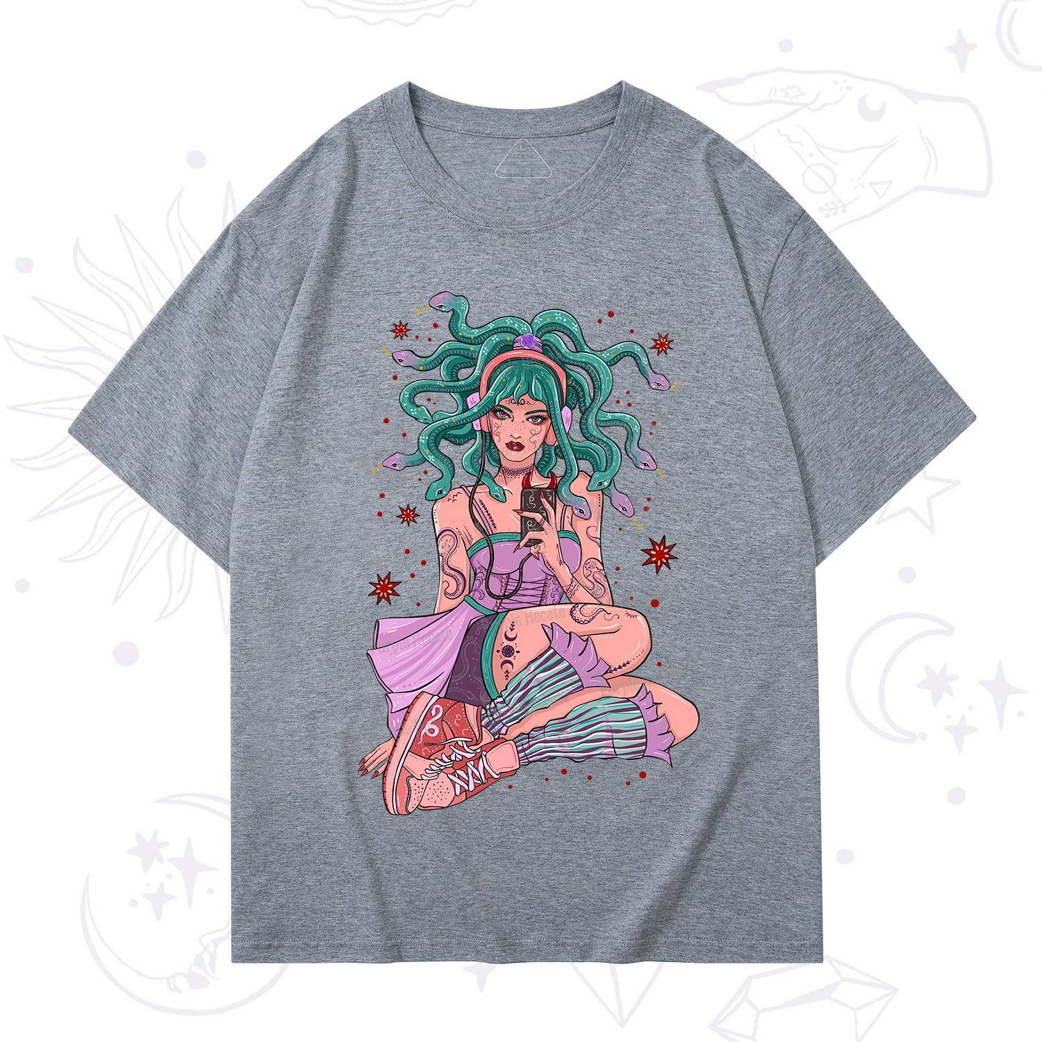 Purplehecate Gorgon Medusa T-Shirt