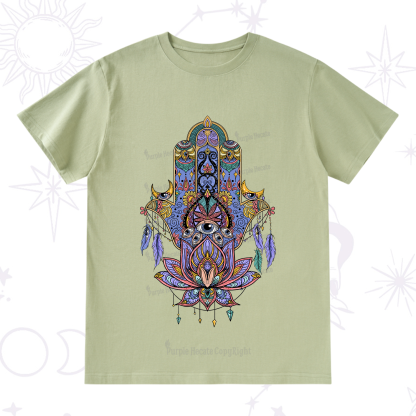 Purplehecate Hamsa Evil Eye T-Shirt