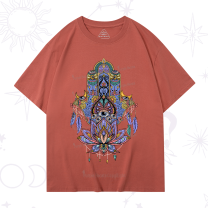 Purplehecate Hamsa Evil Eye T-Shirt