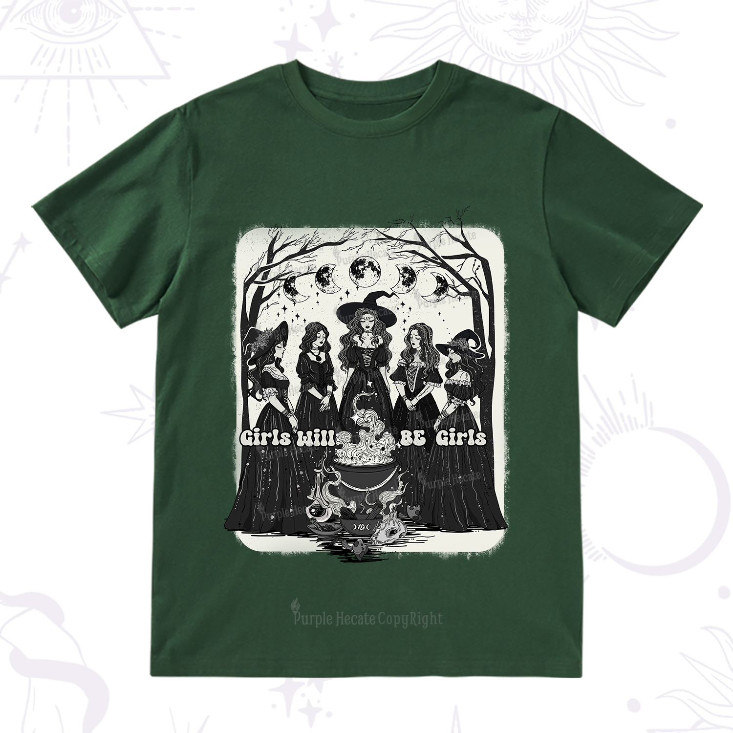 Purplehecate Girls Will Be Girls T-Shirt