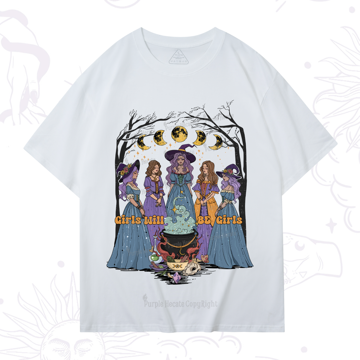 Purplehecate Girls Will Be Girls T-Shirt