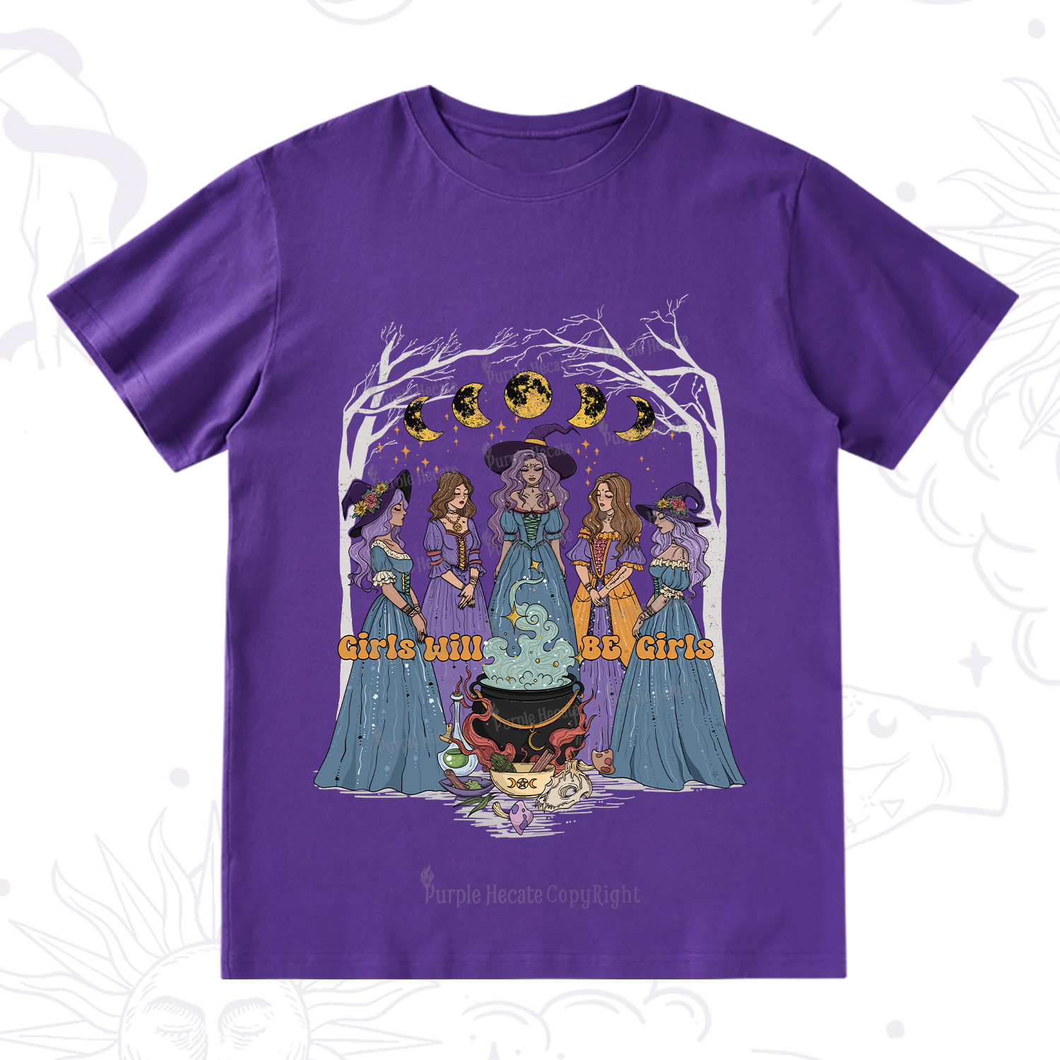 Purplehecate Girls Will Be Girls T-Shirt
