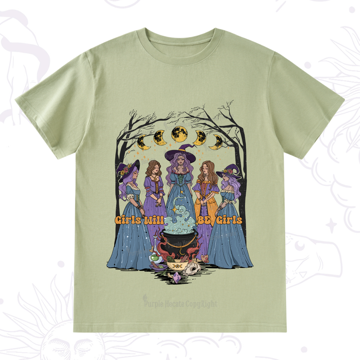 Purplehecate Girls Will Be Girls T-Shirt