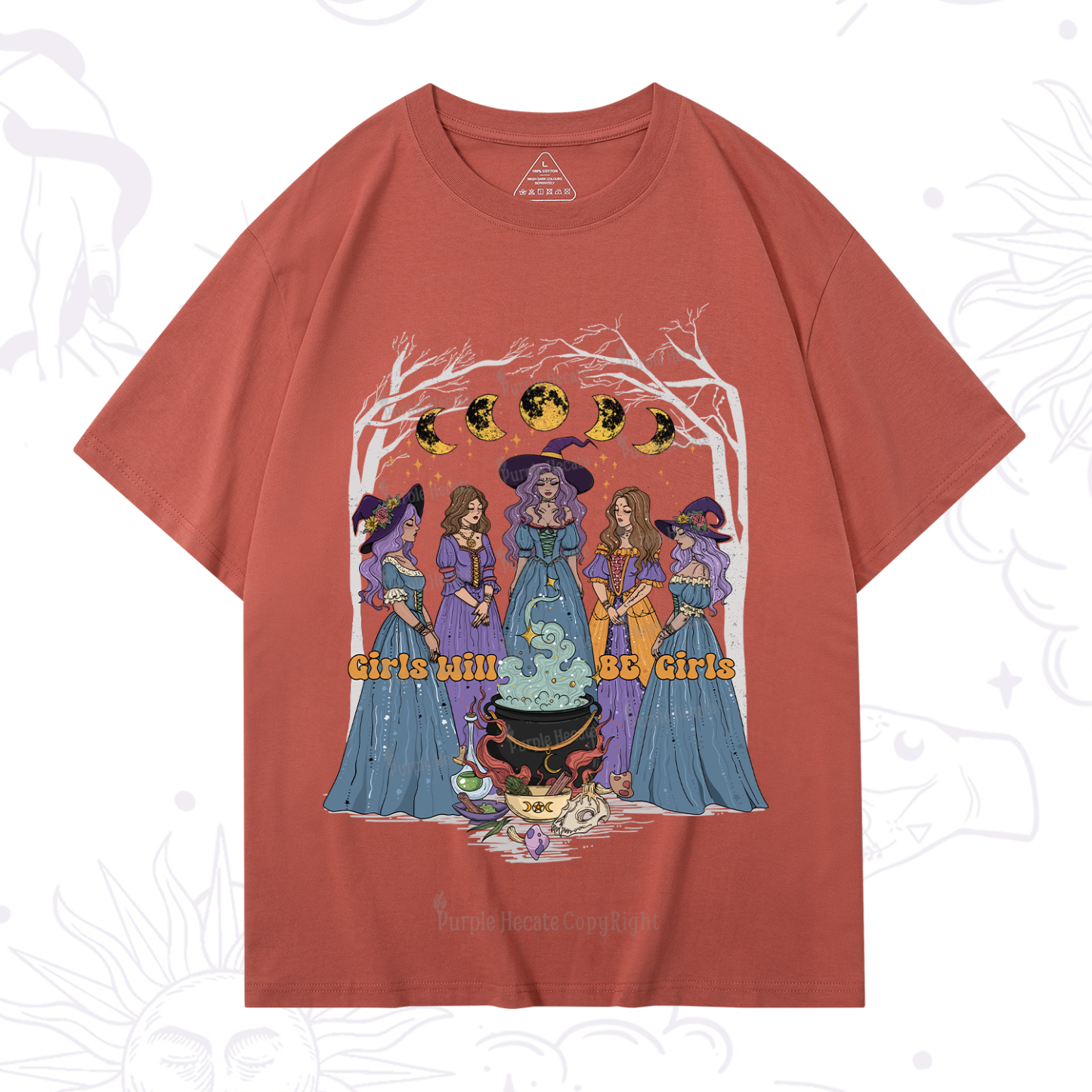 Purplehecate Girls Will Be Girls T-Shirt