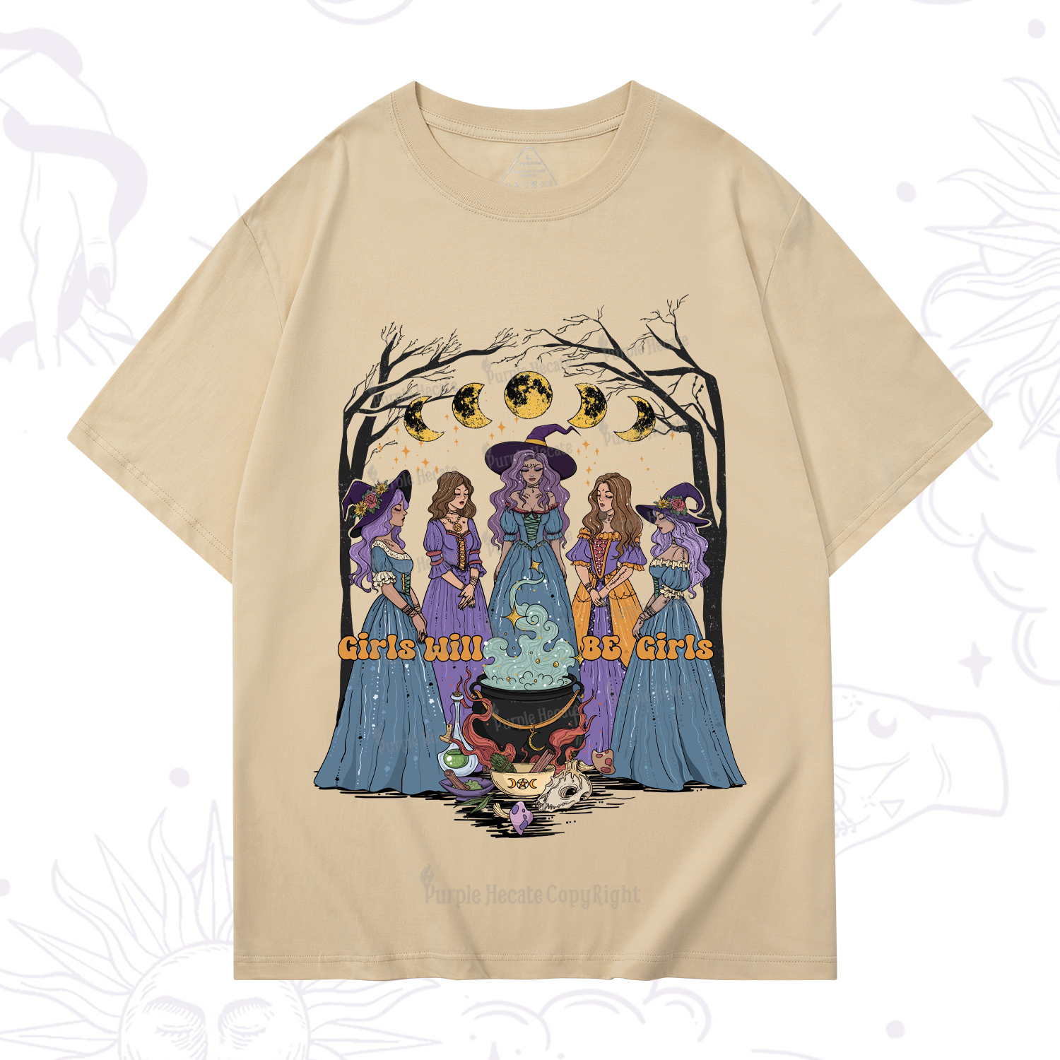 Purplehecate Girls Will Be Girls T-Shirt