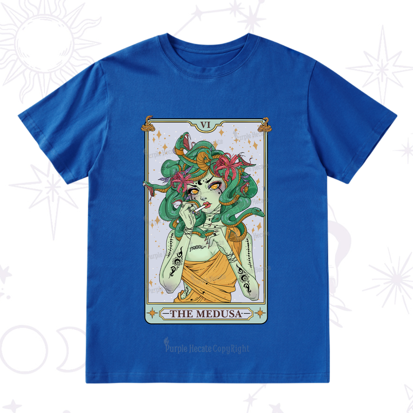 Purplehecate The Medusa Tarot T-Shirt