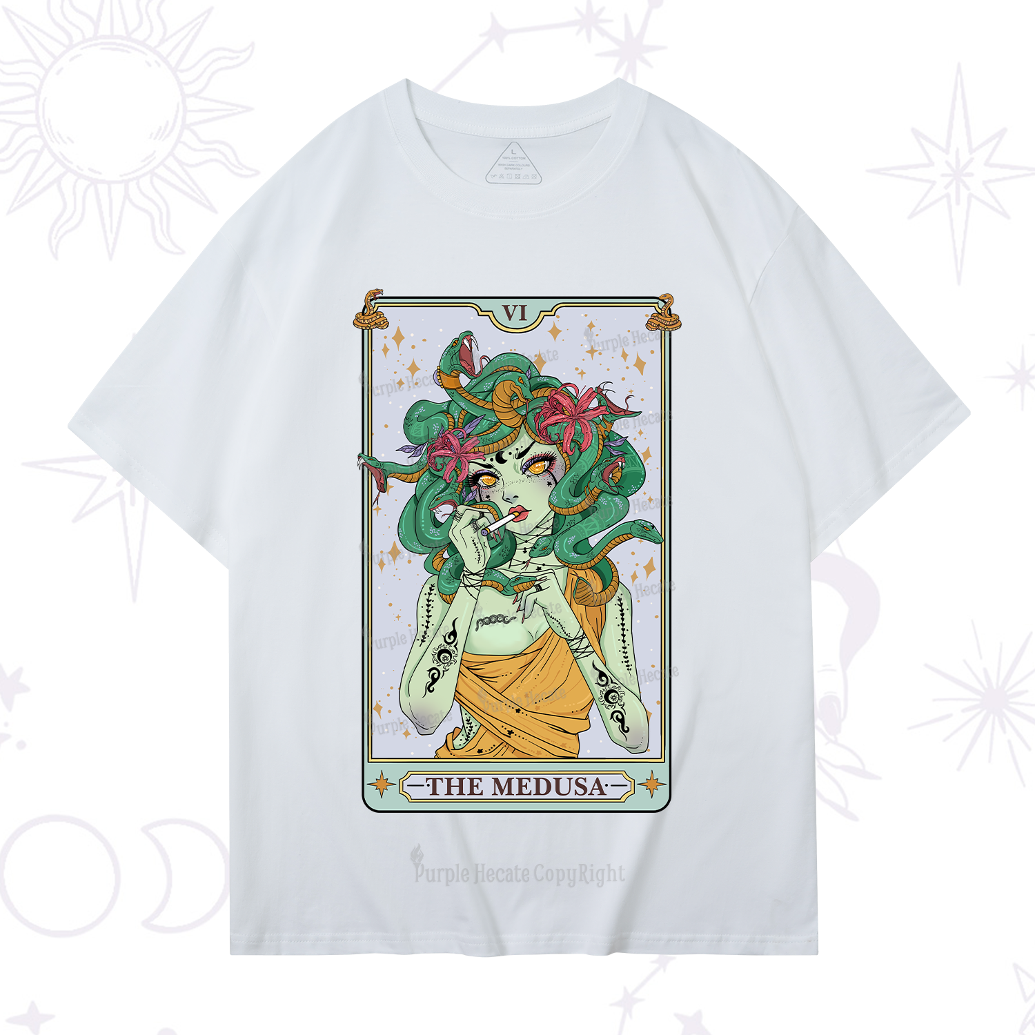Purplehecate The Medusa Tarot T-Shirt