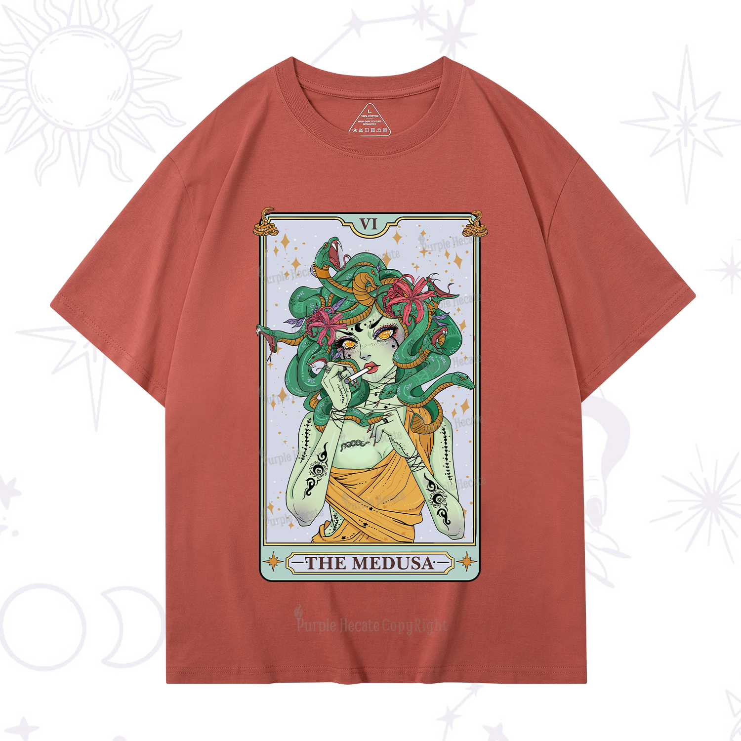 Purplehecate The Medusa Tarot T-Shirt