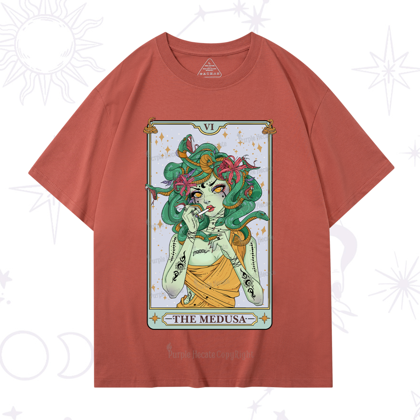 Purplehecate The Medusa Tarot T-Shirt