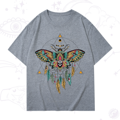 Purplehecate Dreamcatcher Moth Wings T-Shirt