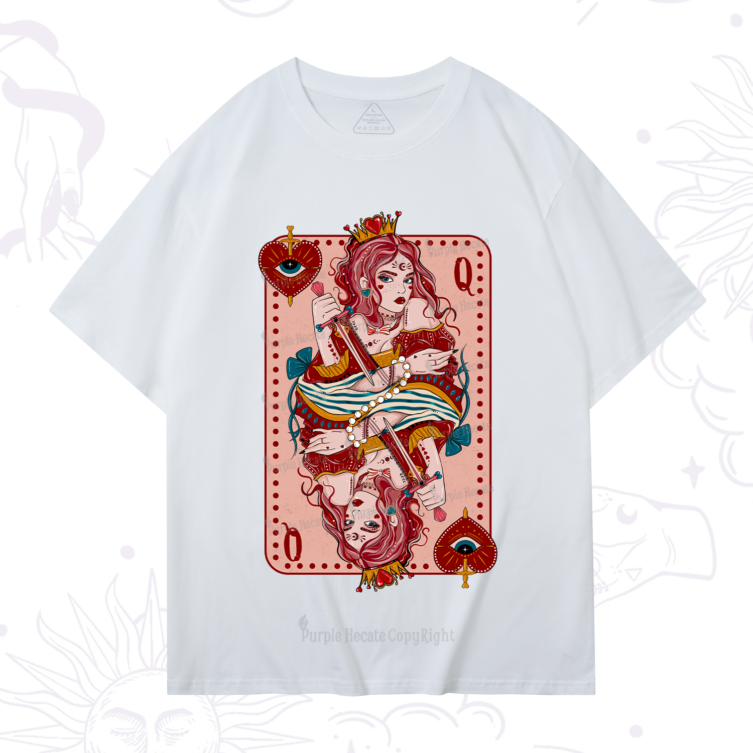 Purplehecate Queen of Hearts T-Shirt